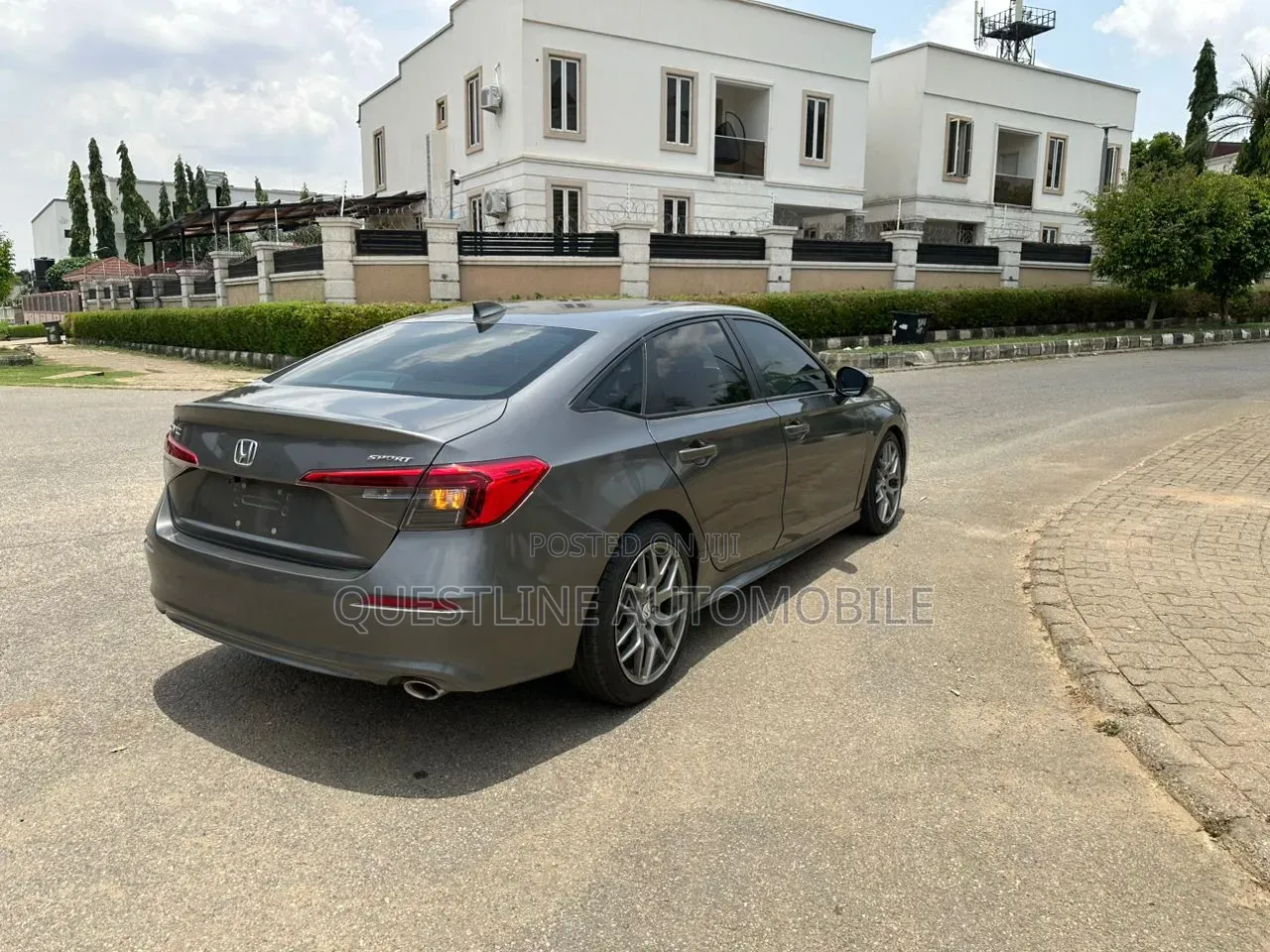 Honda Civic Sport CVT 2024 Gray