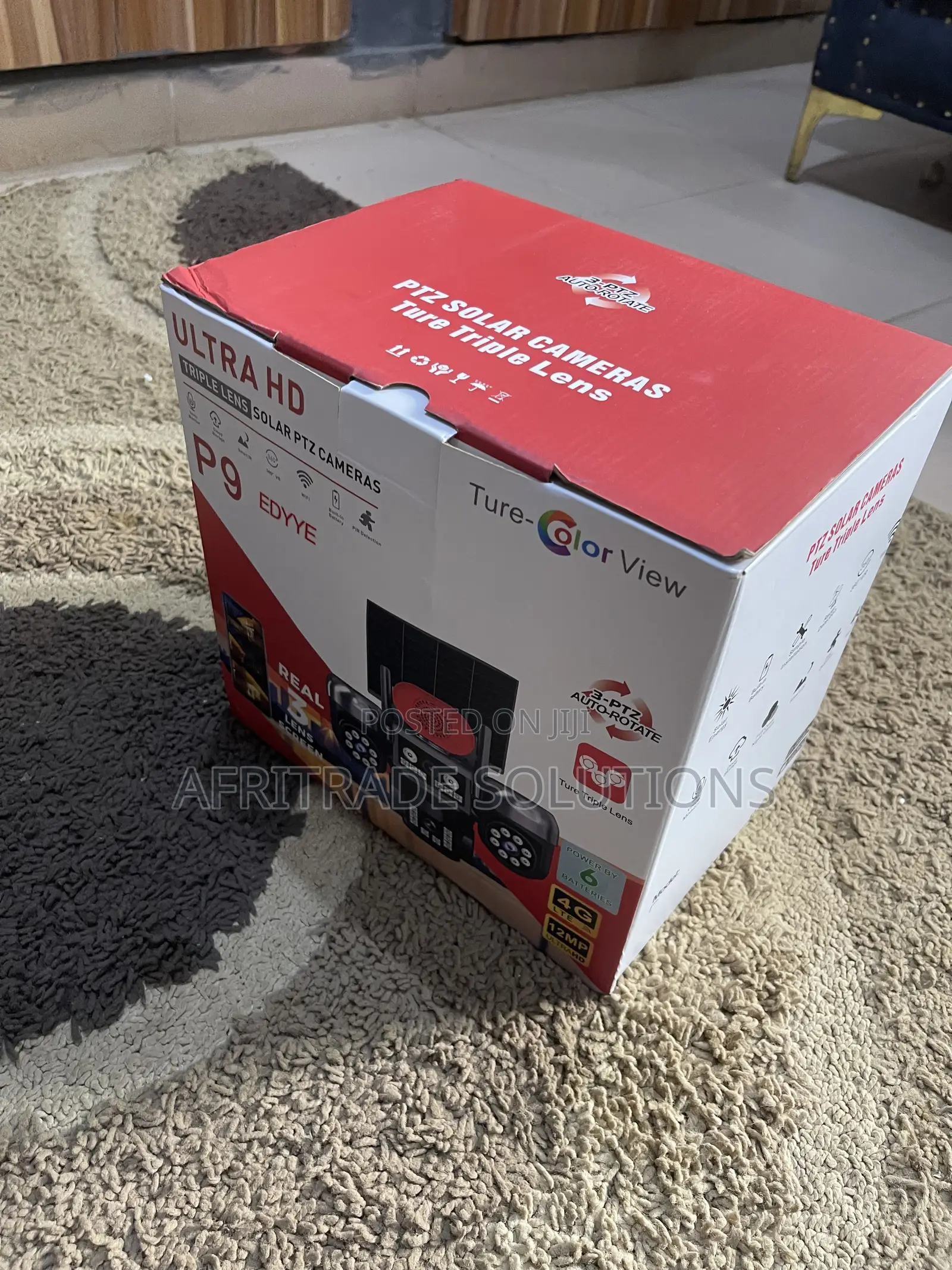 Solar Powered Ultra HD PTZ Camera System