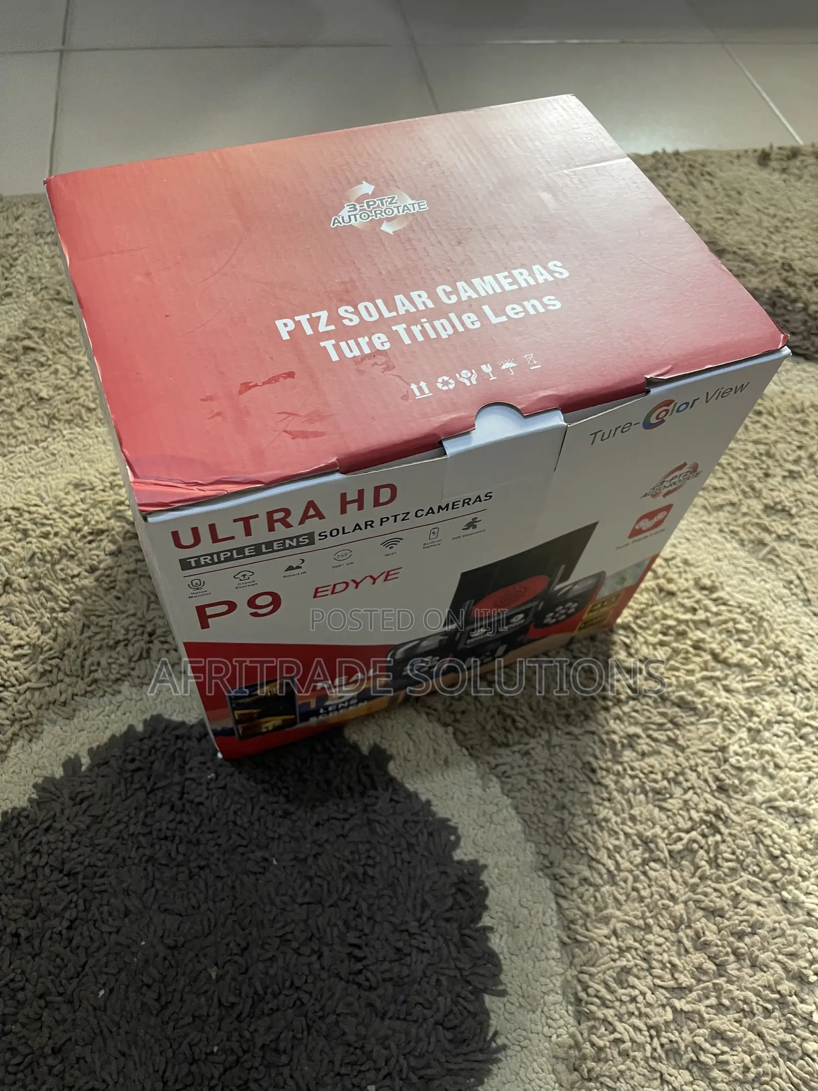 Solar Powered Ultra HD PTZ Camera System