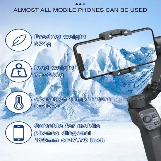 3-Axis Handheld Gimbal - Blue Pack