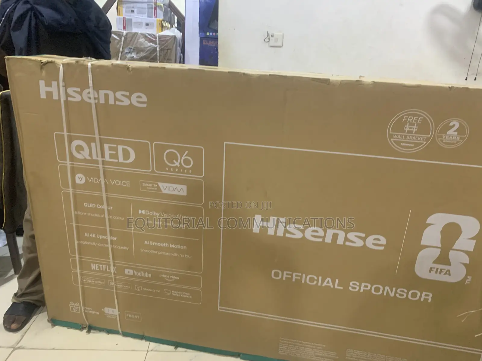 Hisense 85-Inch QLED – Exceptional Smart Entertainment