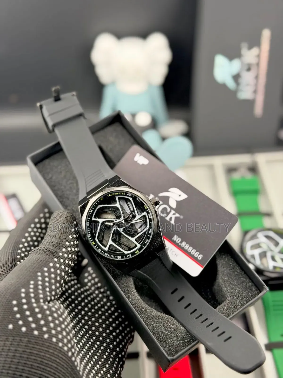 Rick Rubber Strap Wristwatches