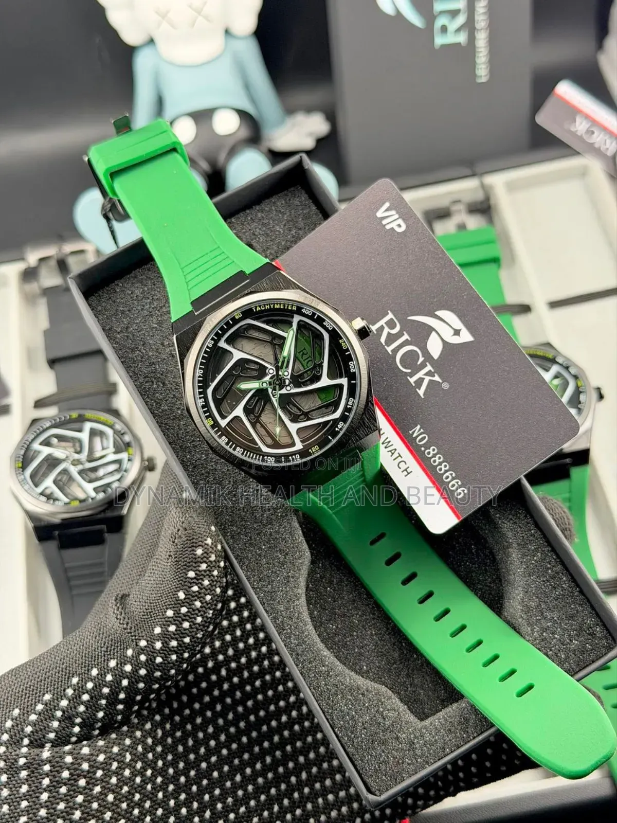 Rick Rubber Strap Wristwatches