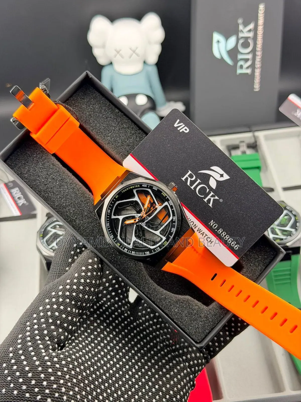 Rick Rubber Strap Wristwatches