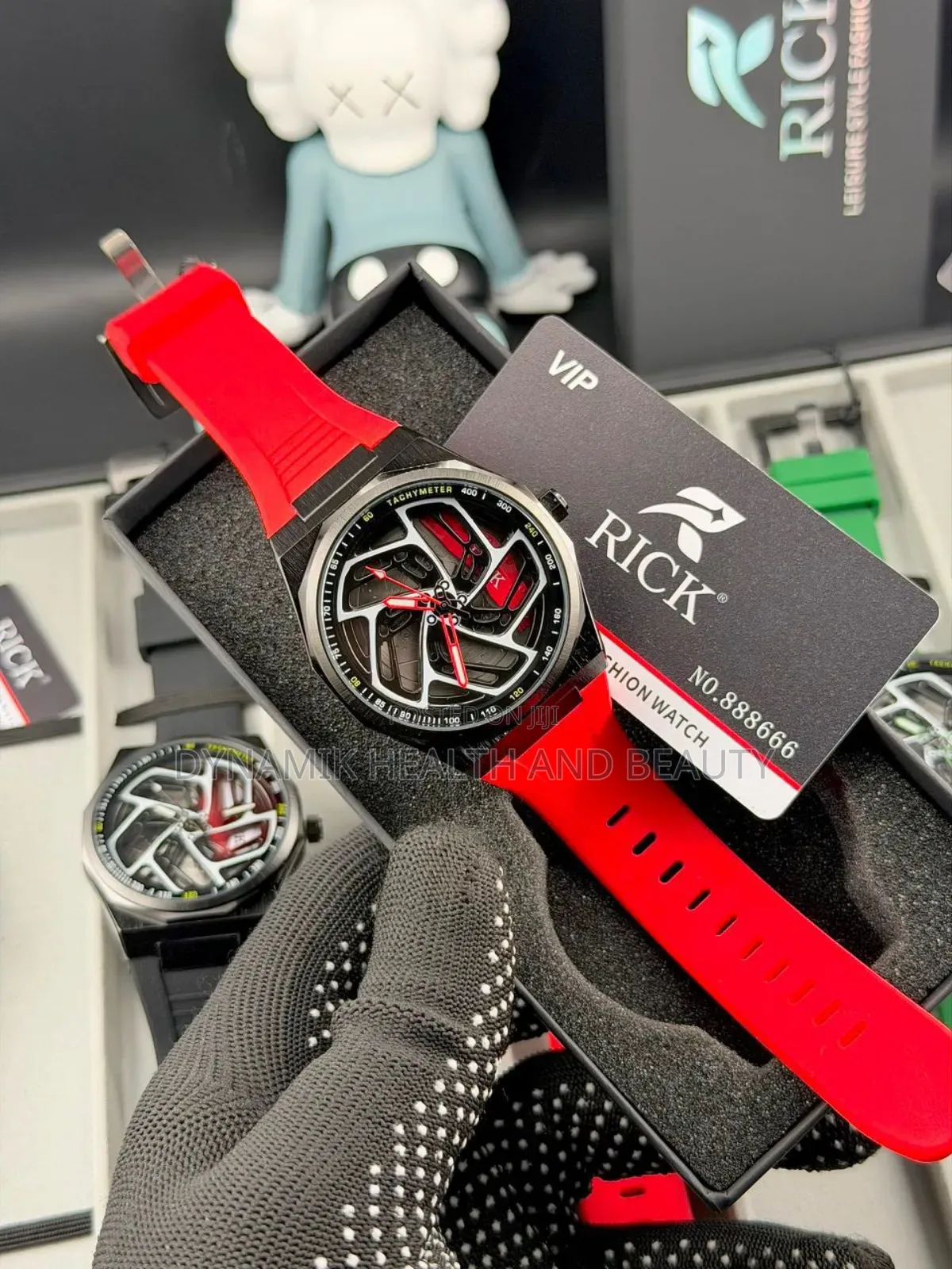 Rick Rubber Strap Wristwatches