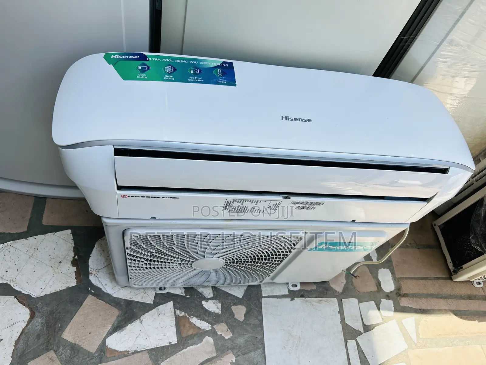 Hisense 1hp Non Inverter Air Conditioner. Payment on Delivery