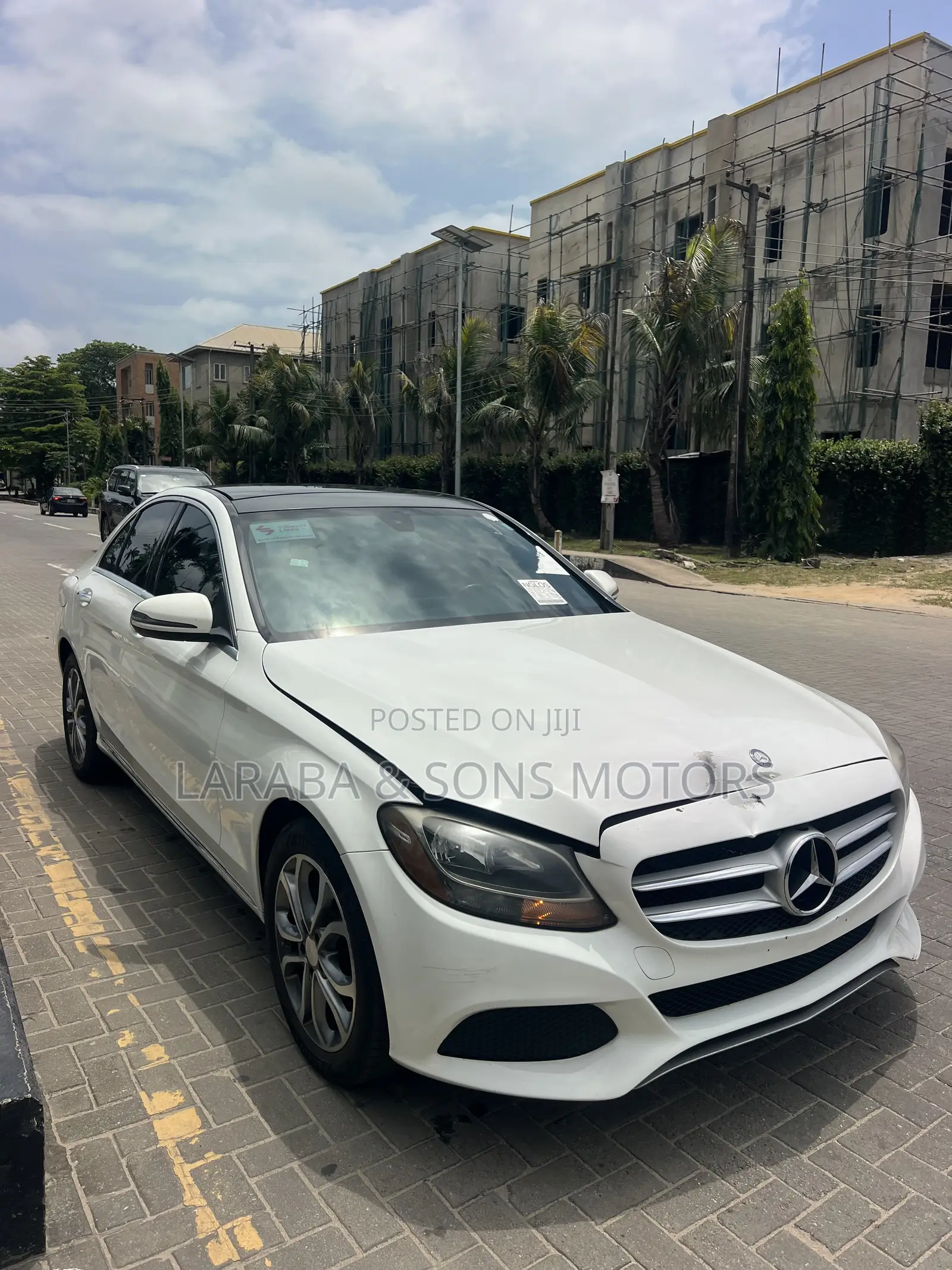 Mercedes-Benz C300 Luxury 4Matic Sedan AWD (2.0L 4cyl 7A) 2016 White