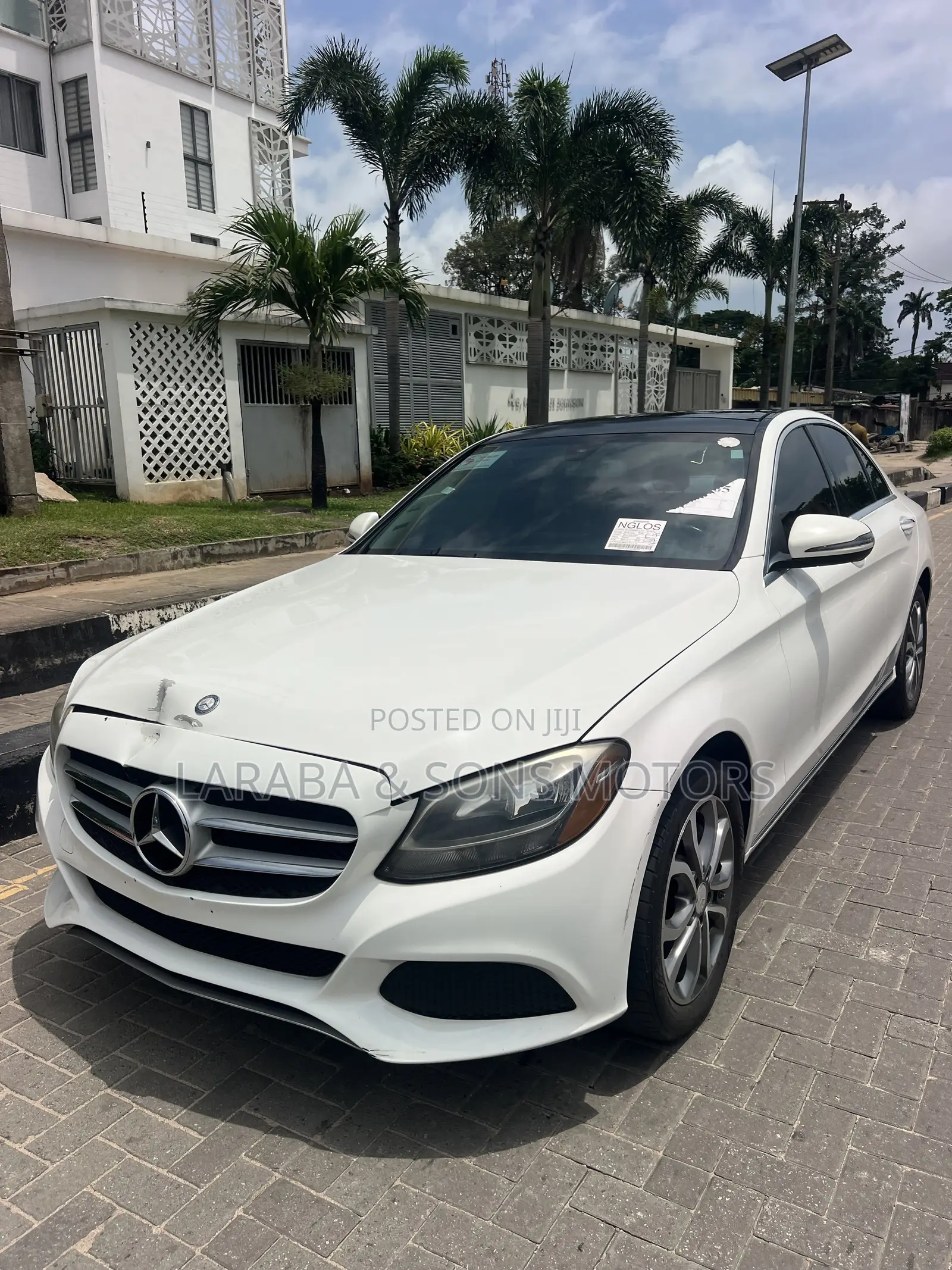Mercedes-Benz C300 Luxury 4Matic Sedan AWD (2.0L 4cyl 7A) 2016 White