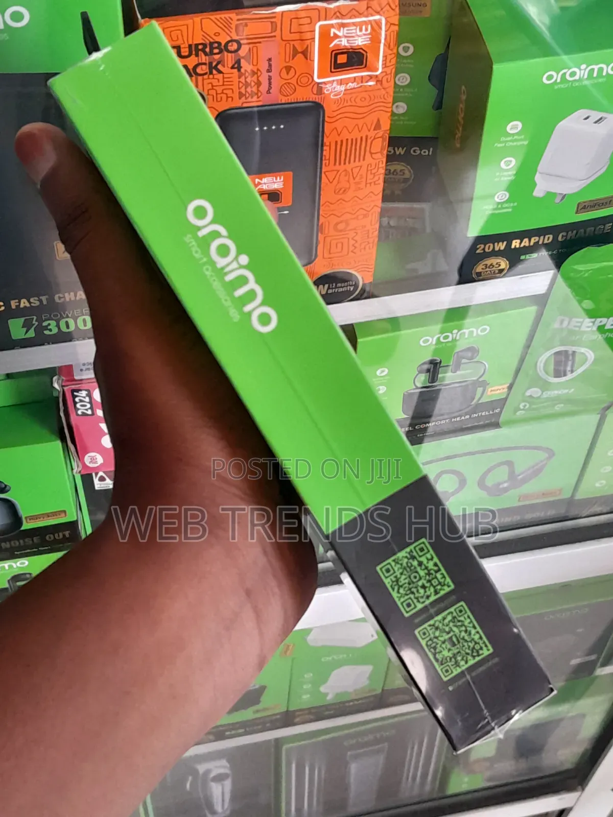 Oraimo 20000mAh Traveler 12 Fast Charging Power Bank (OPB-1201)