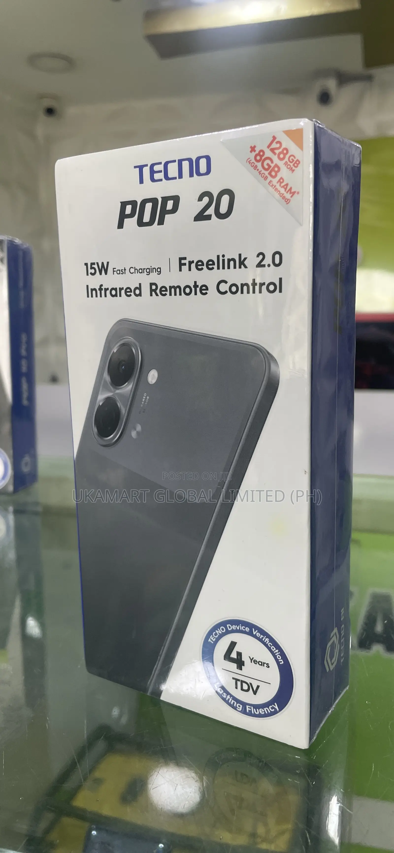 New Tecno Pop 20 128 GB Blue
