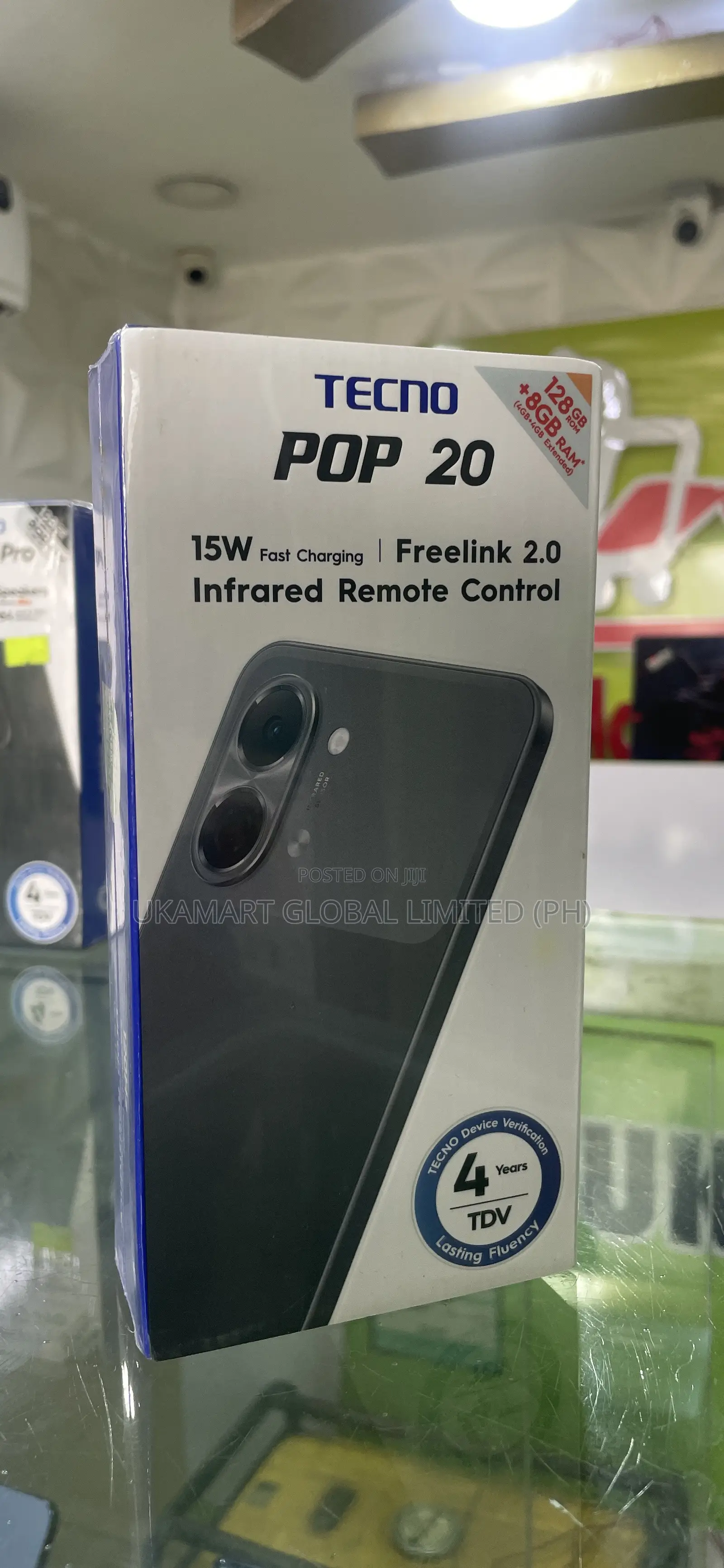 New Tecno Pop 20 128 GB Blue