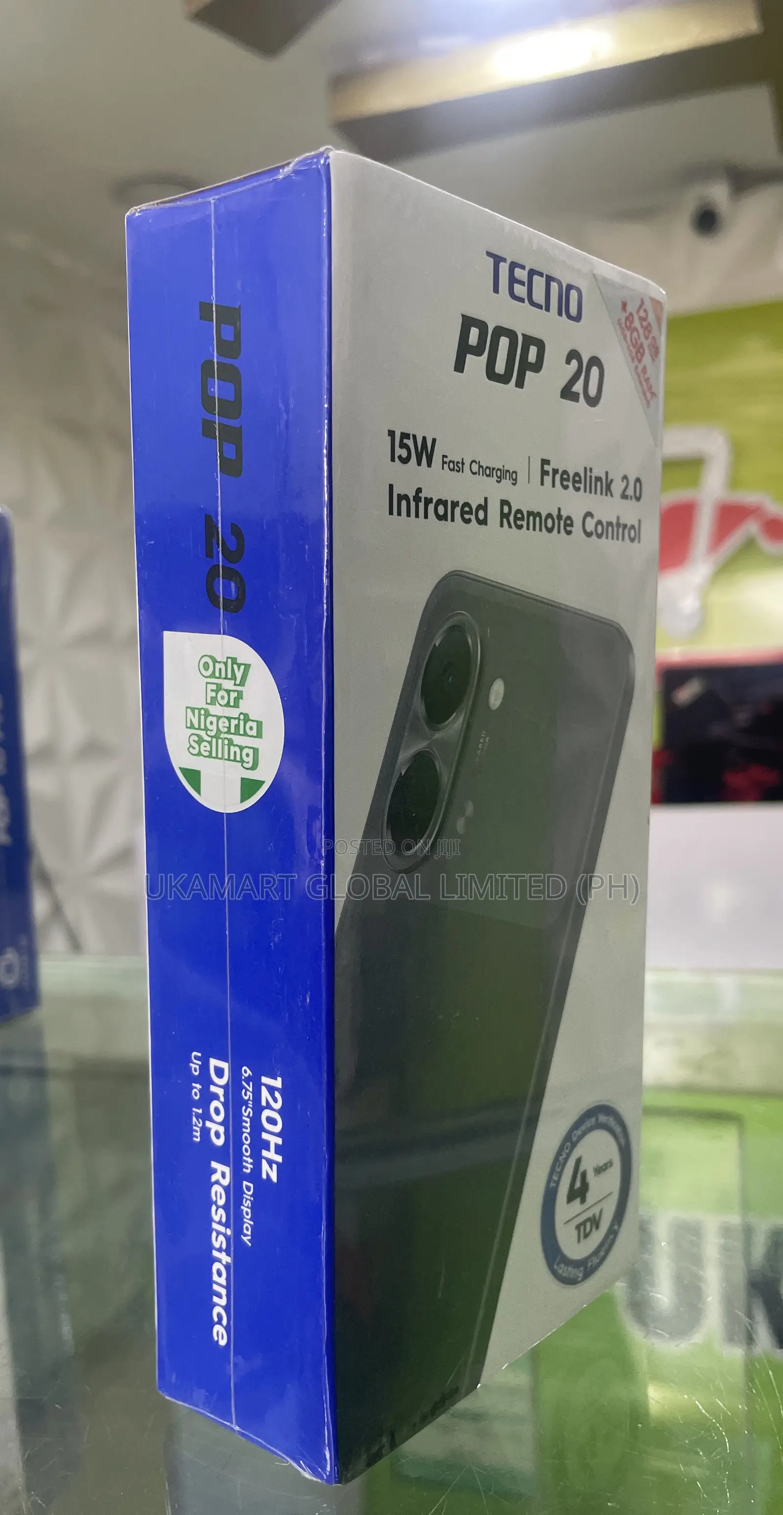 New Tecno Pop 20 128 GB Blue