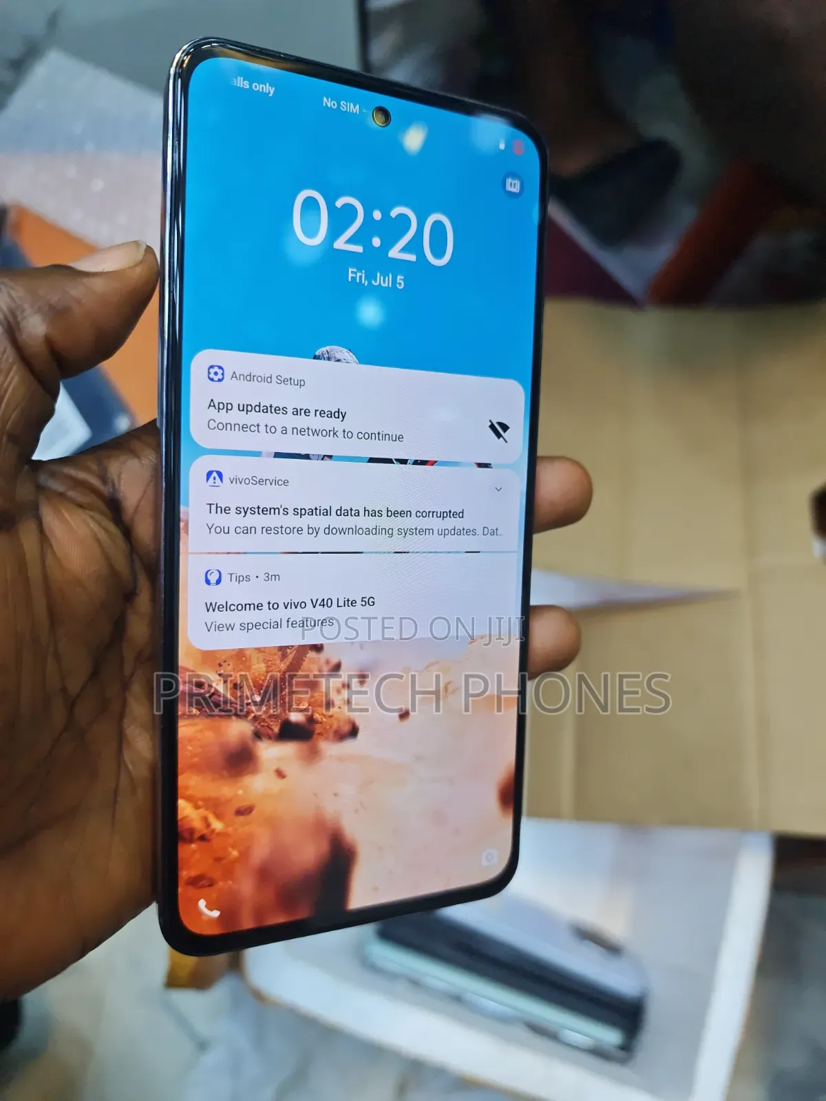 Vivo V40 Lite 256 GB Black