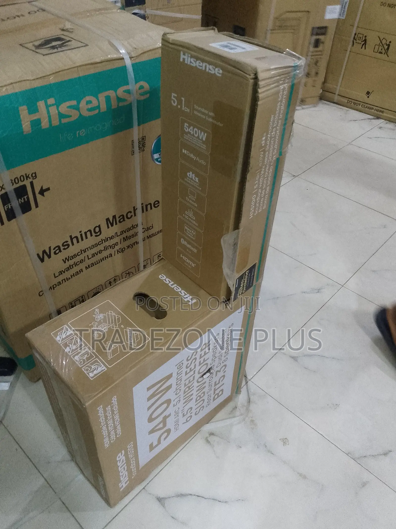 Hisense HS5100 540W Soundbar – Powerful Home Entertainment Audio