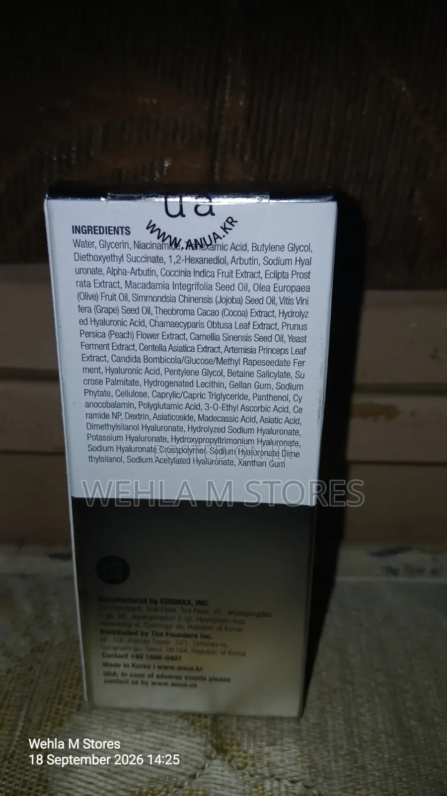 Anua Niacinamide 10 + TXA 4 Serum - 30ml / 1.01 Fl. Oz