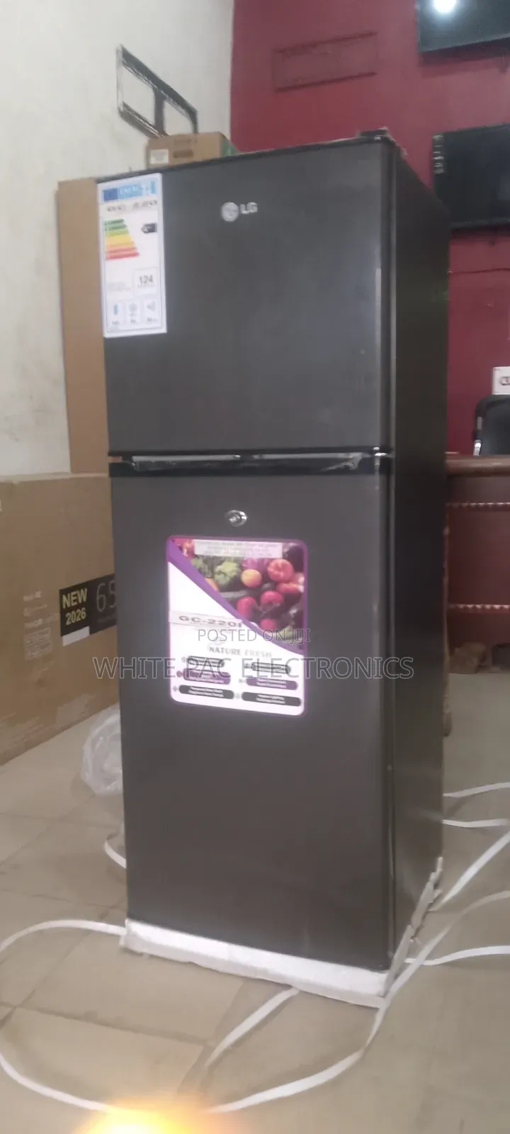Brand New LG Double Door 195Litre ( Freezer >> Fridge ) 2 Yrs