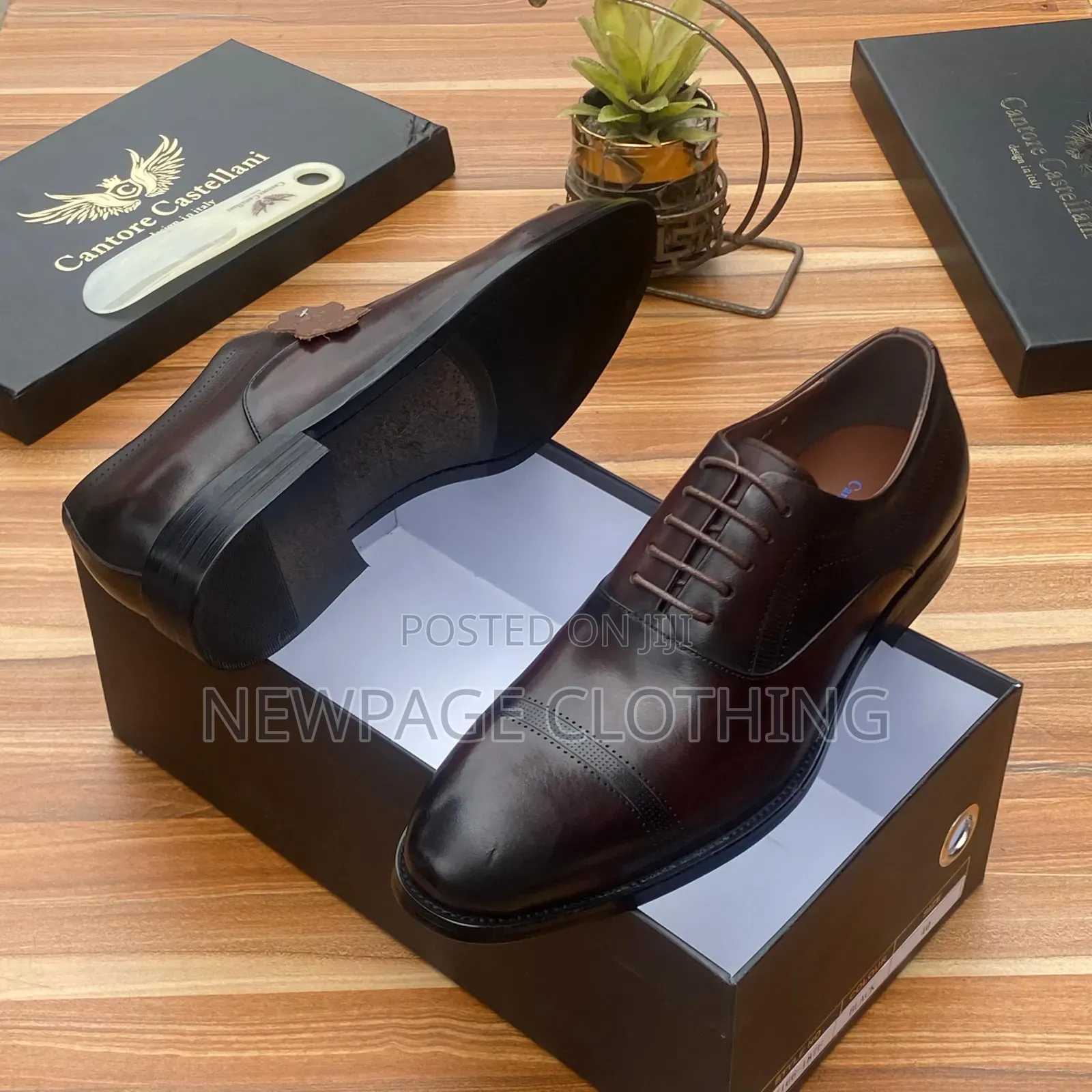 Men’s Turkish Leather Dress Shoes – Classic Medium Sole