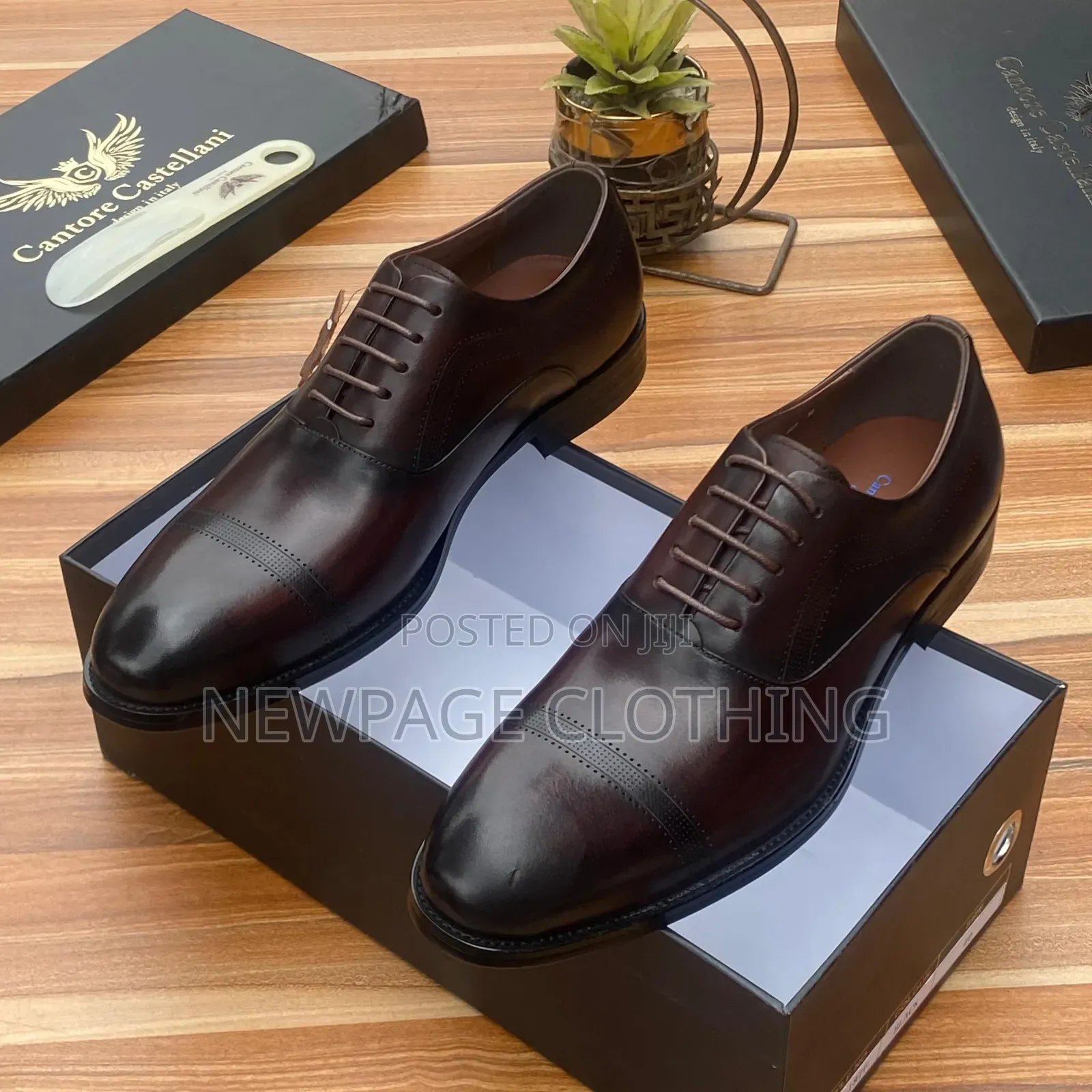 Men’s Turkish Leather Dress Shoes – Classic Medium Sole