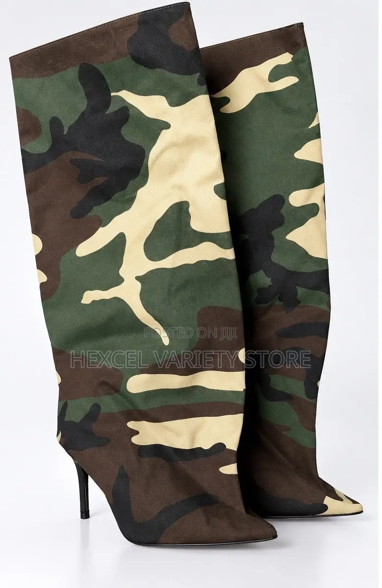Original Army Knee Boots - Comfortable and Easy to Wear
