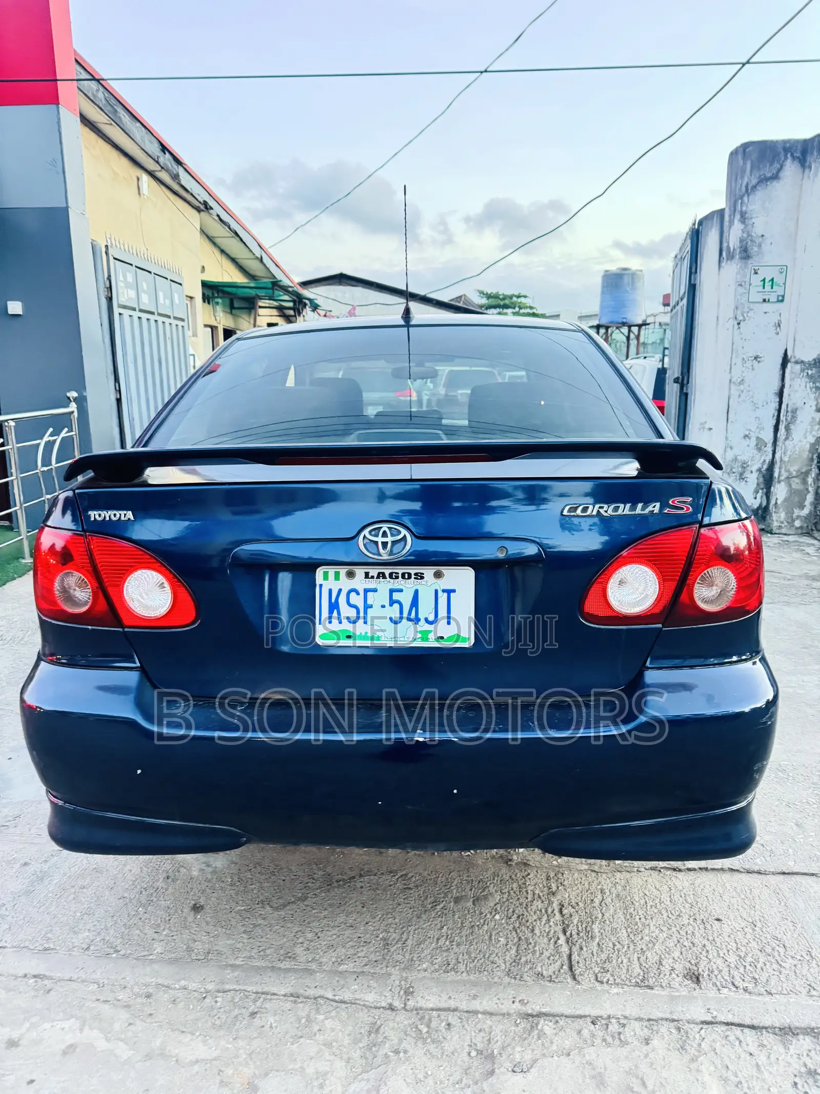 Toyota Corolla S 2005 Blue