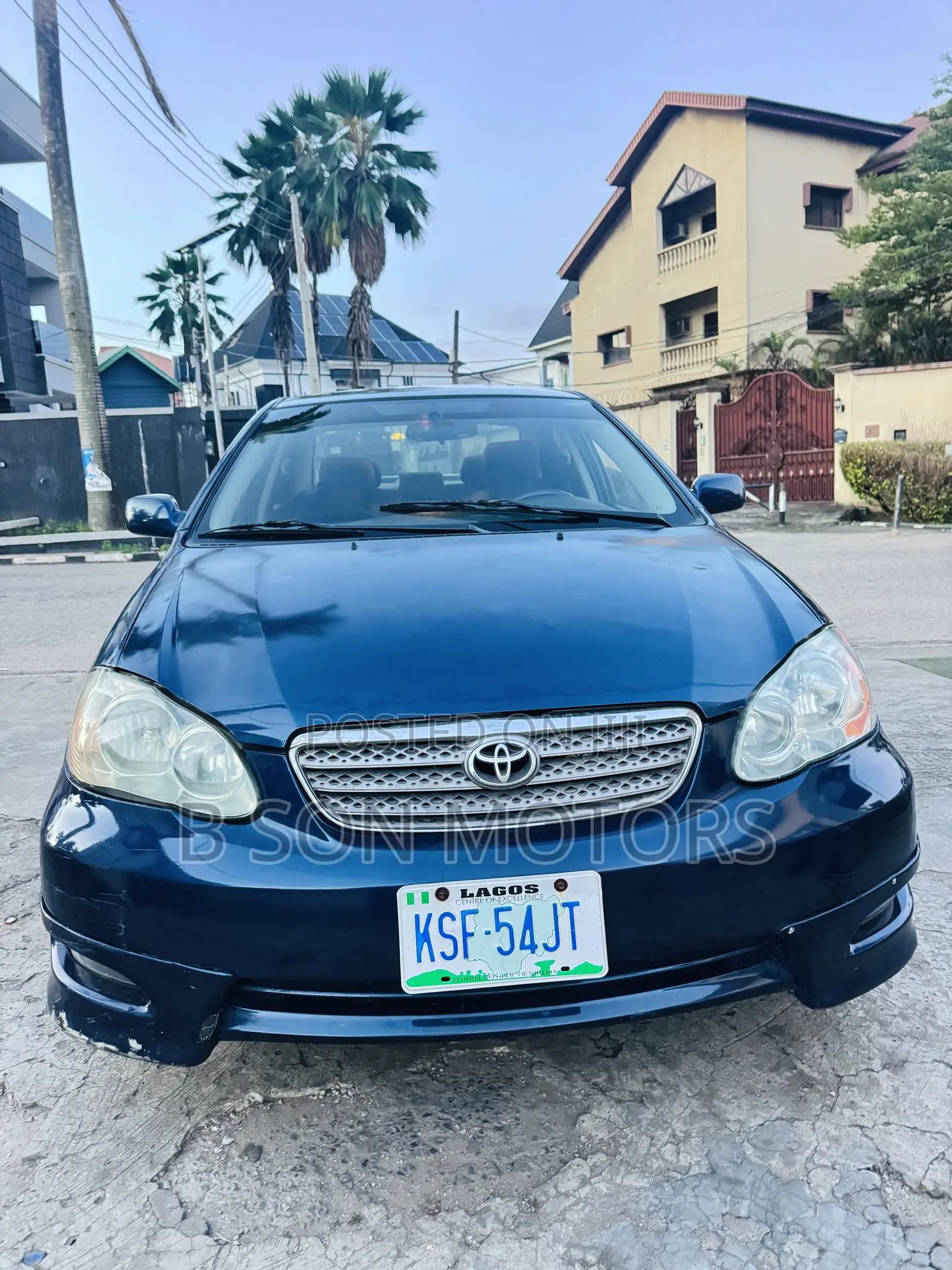 Toyota Corolla S 2005 Blue