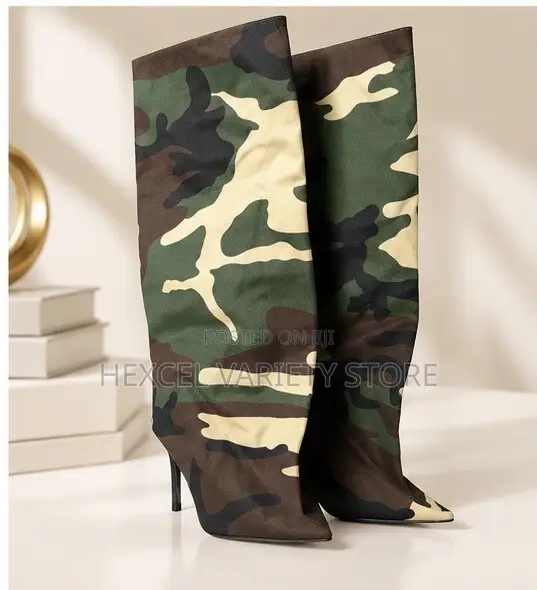 Original Army Knee Boots - Comfortable and Easy to Wear