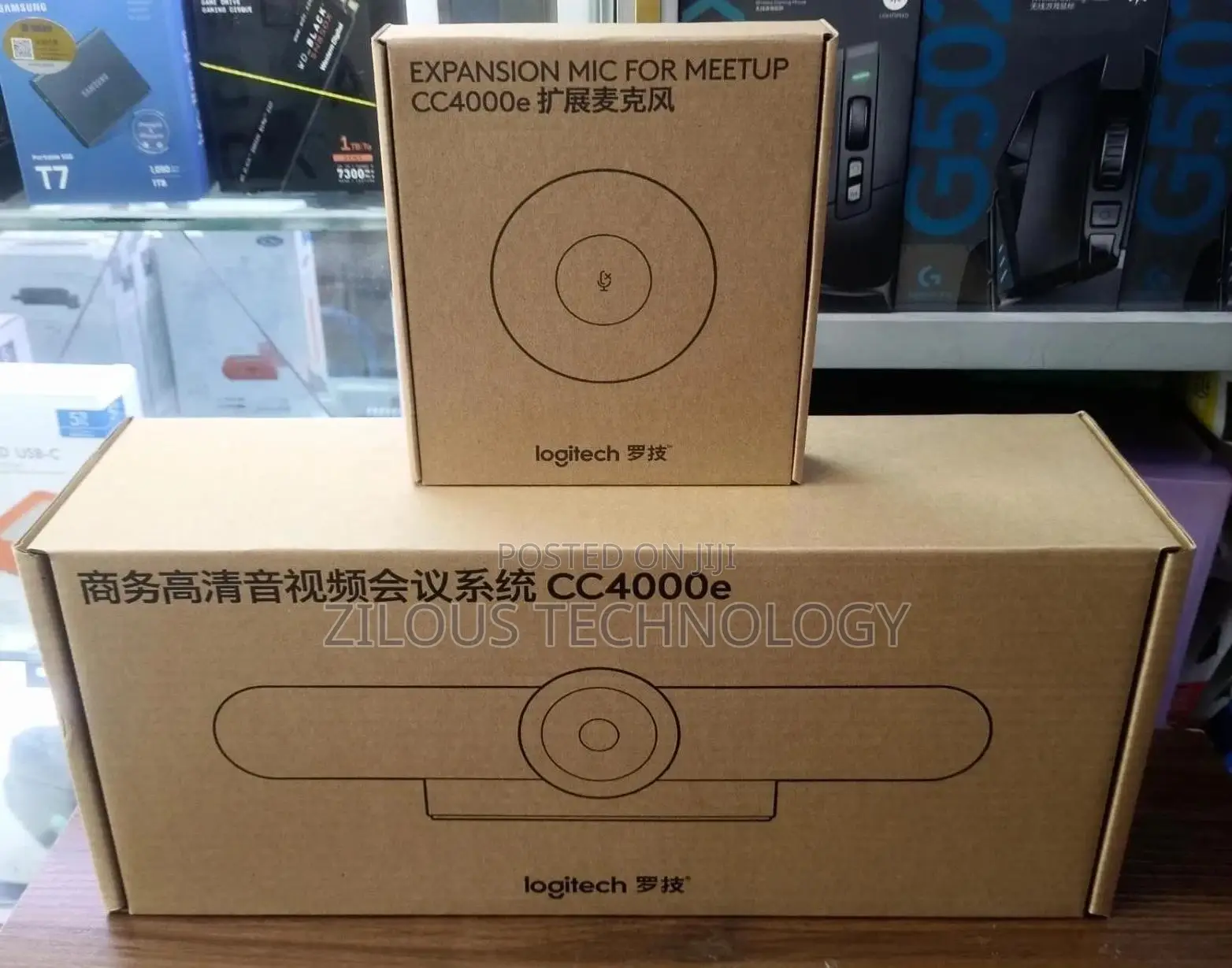 LOGITECH Meetup Cc4000e Webcam and Expansion Mic