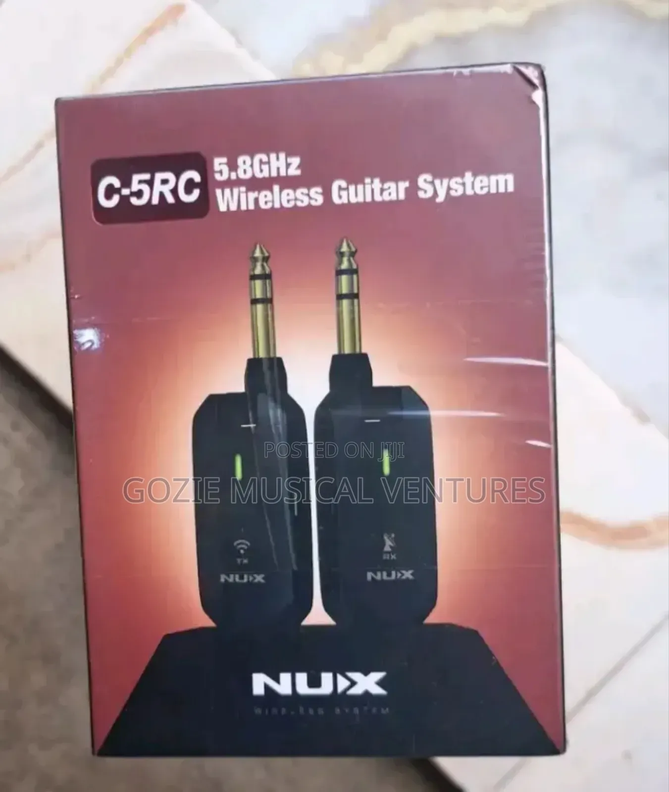 NUX C-5rc 5.8GHZ Transmitter System for Guitar and Keyboard Lead Bass