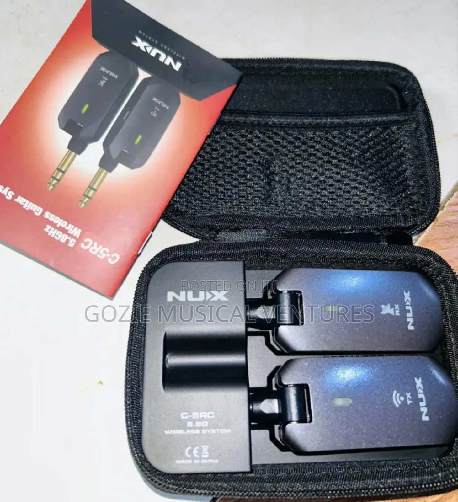 NUX C-5rc 5.8GHZ Transmitter System for Guitar and Keyboard Lead Bass