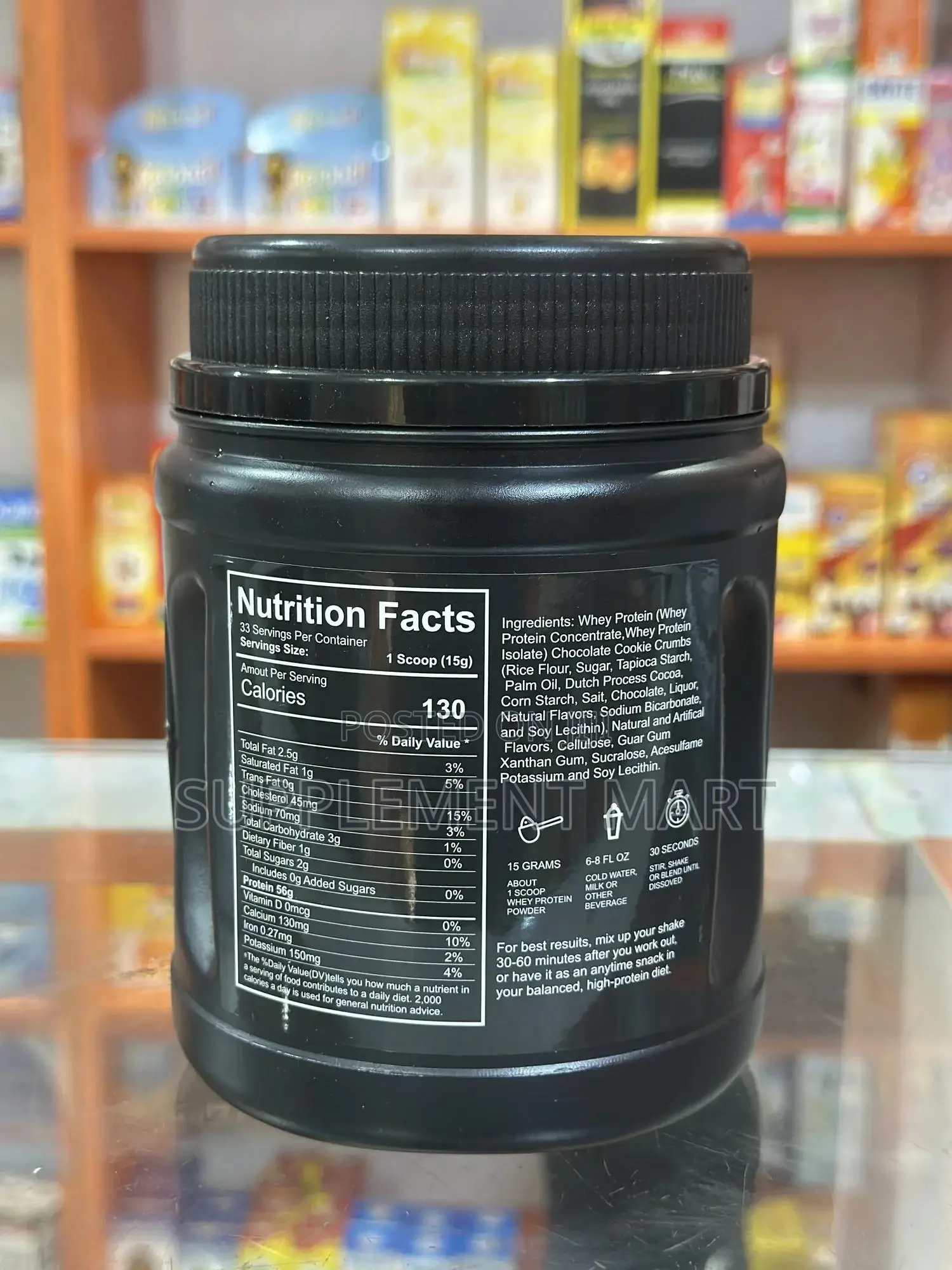Whey Protein Powder 500G - Free Delivery Within Lagos