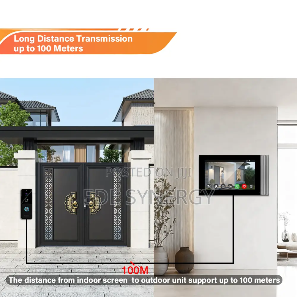 Outdoor Wifi Video Door Phone Intercom System With Mobile App