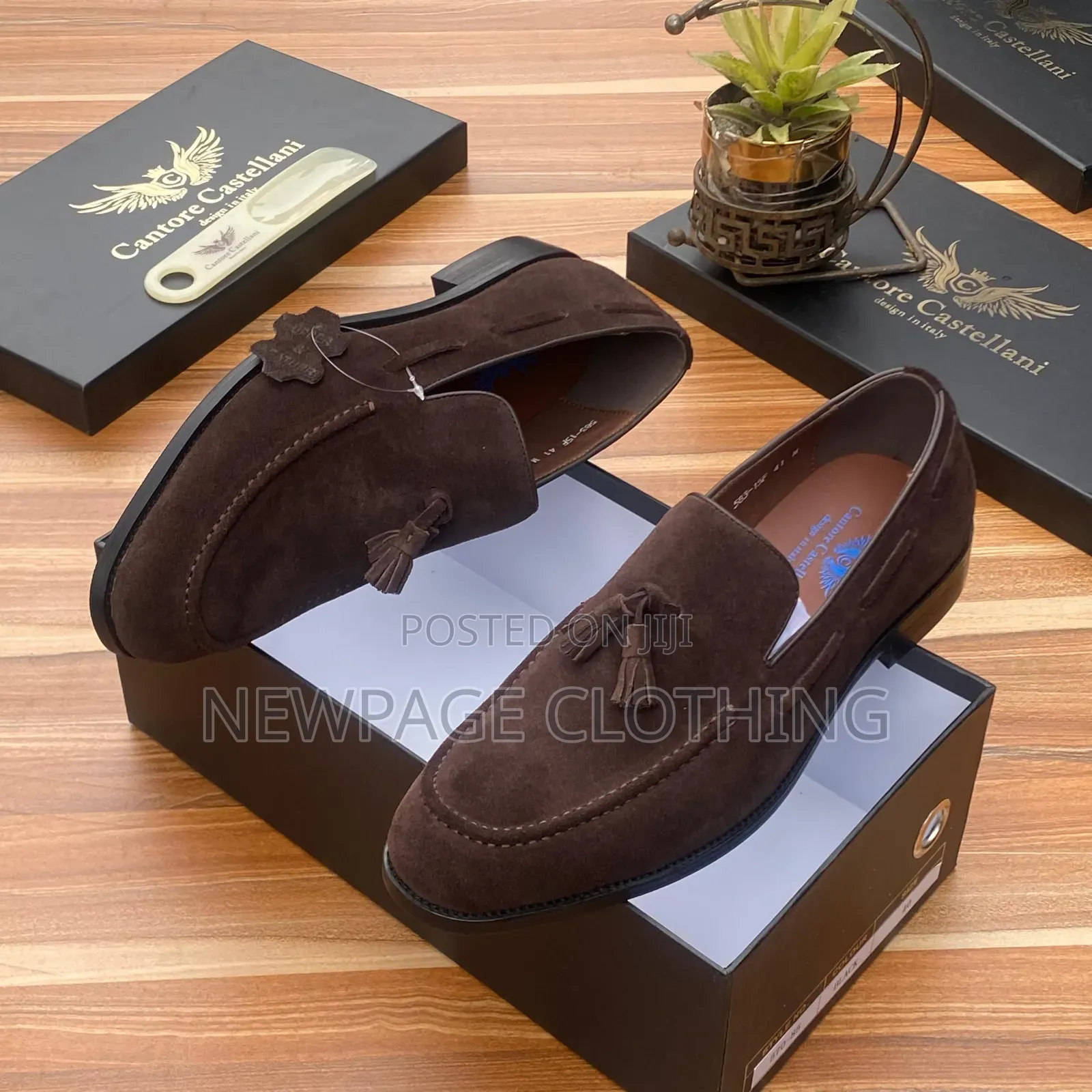 Sharp Men’s Suede Shoes – Turkish Italian Medium Sole