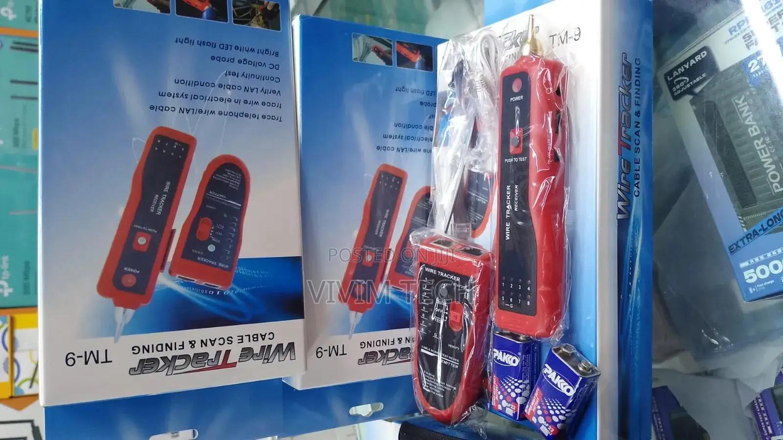 Wire Tracker TM-9 Cable Scan and Finding Tool Kit