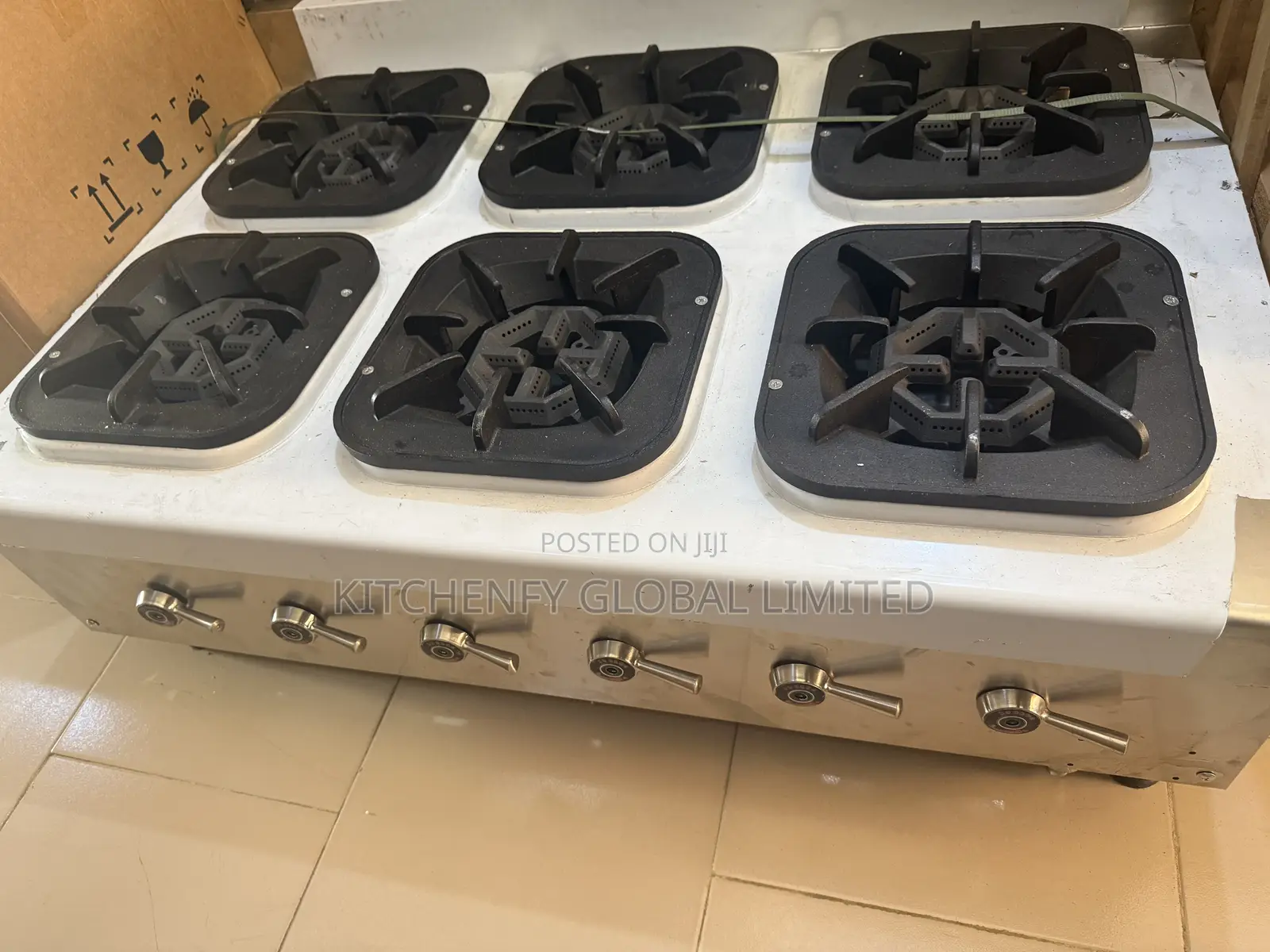 Brand New 6 Burners Cooker Without Oven Available