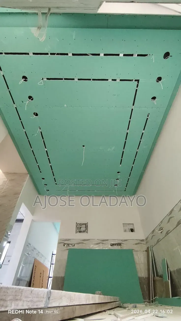 Green Gypsum Board Ceiling