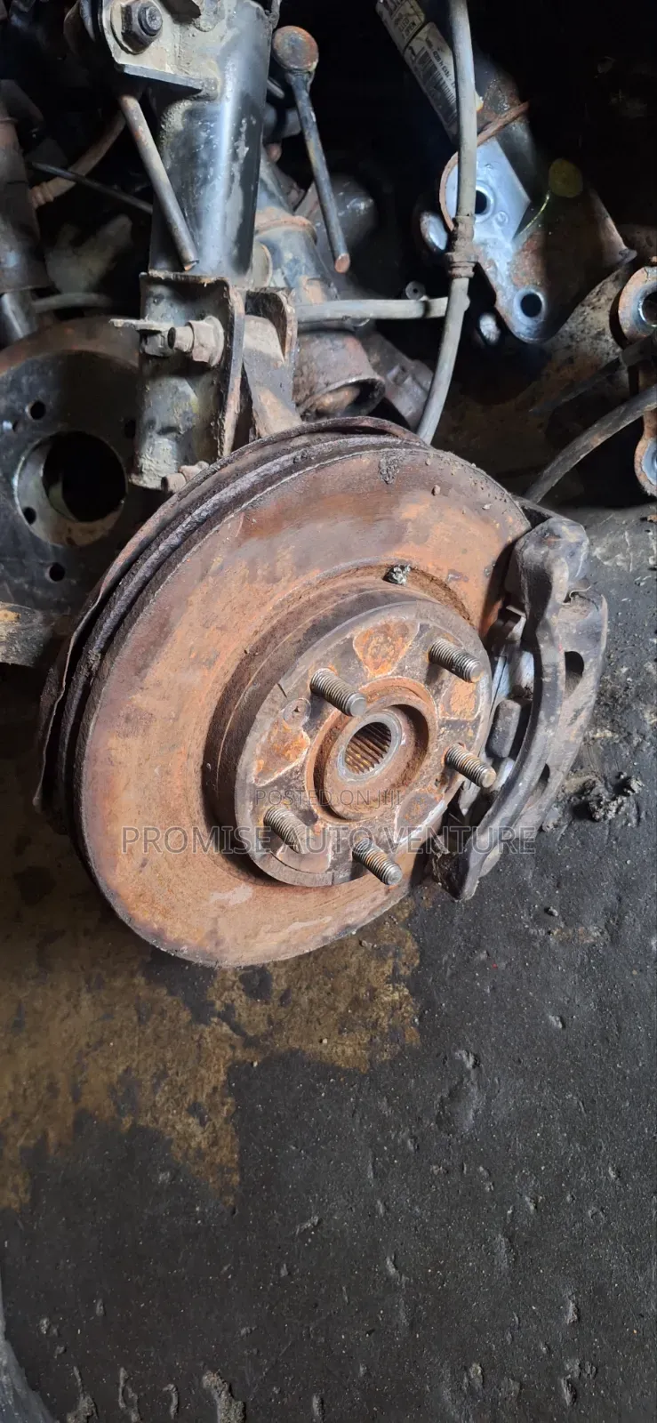 Complete Front Hub Hyundai Santa Fe 2003, 2005