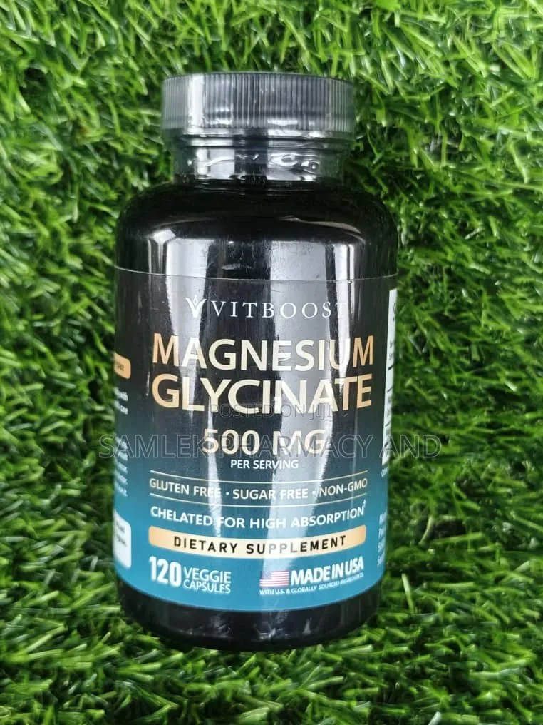 VITBOOST Magnesium Glycinate 500mg- Supports Sleep ( 4 Months Supply)