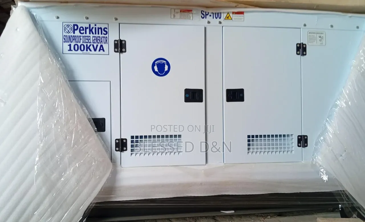 100KVA Perkins Soundproof Diesel Generator
