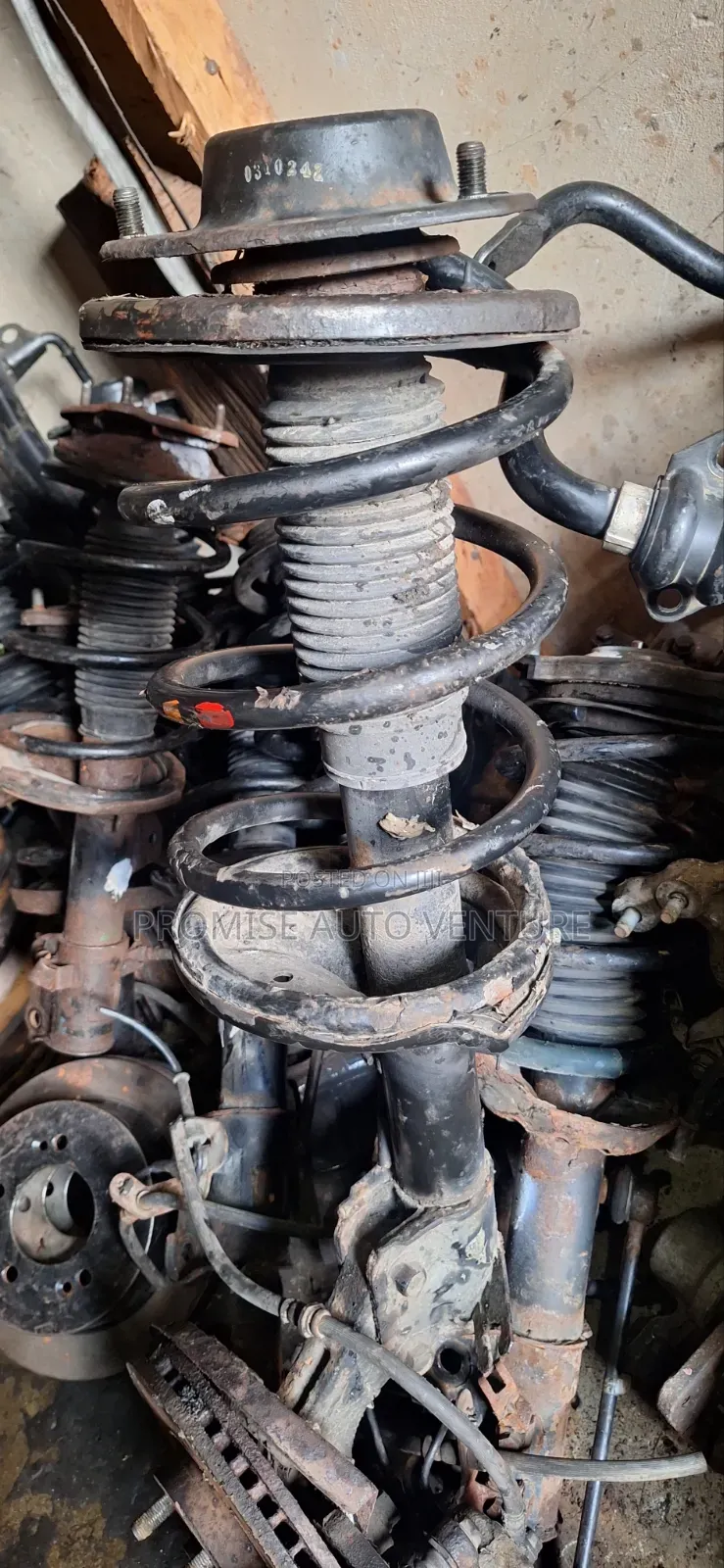 Complete Front Shock Hyundai Santa Fe 2003, 2004