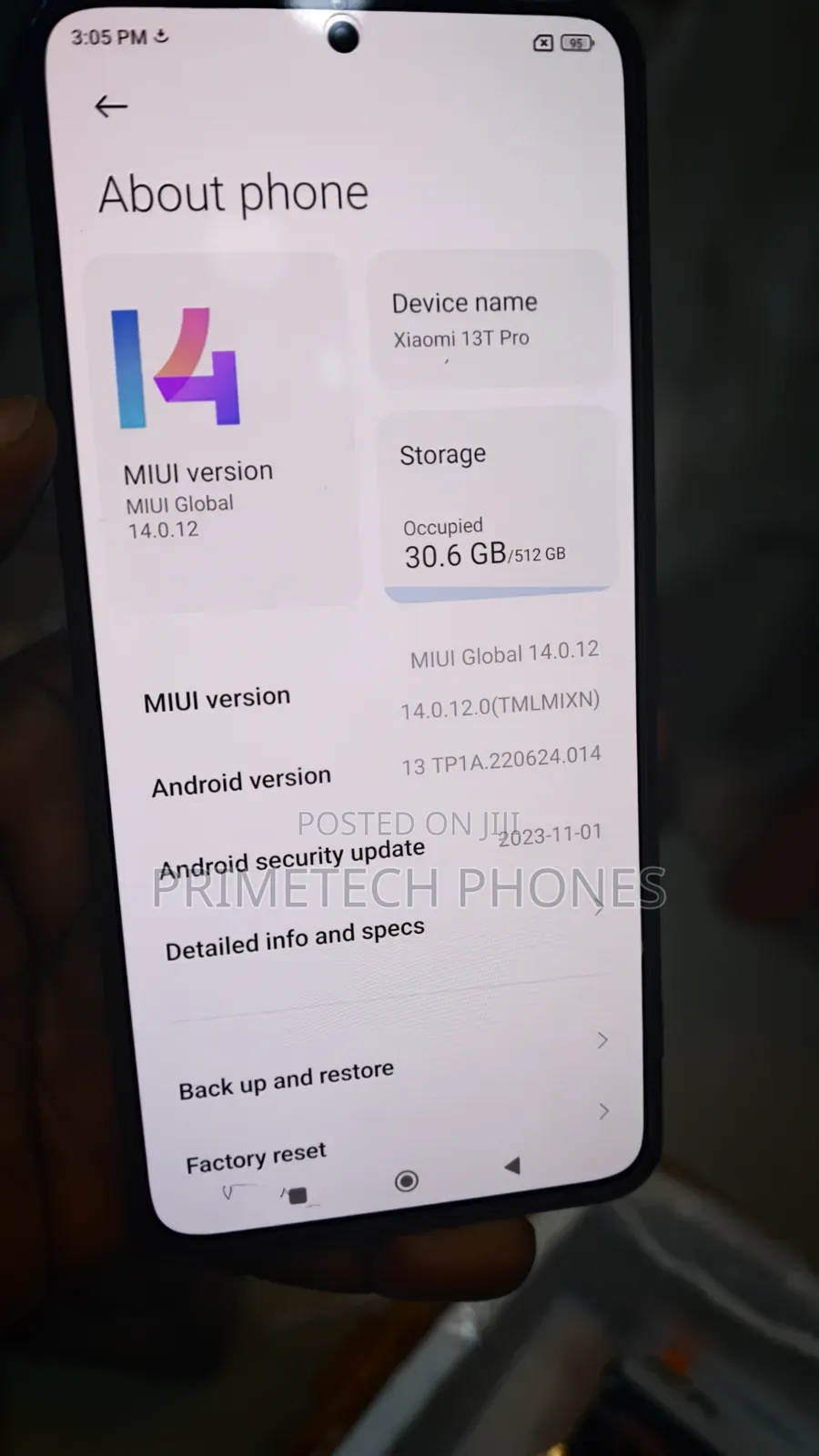Xiaomi 13T Pro 512 GB Black