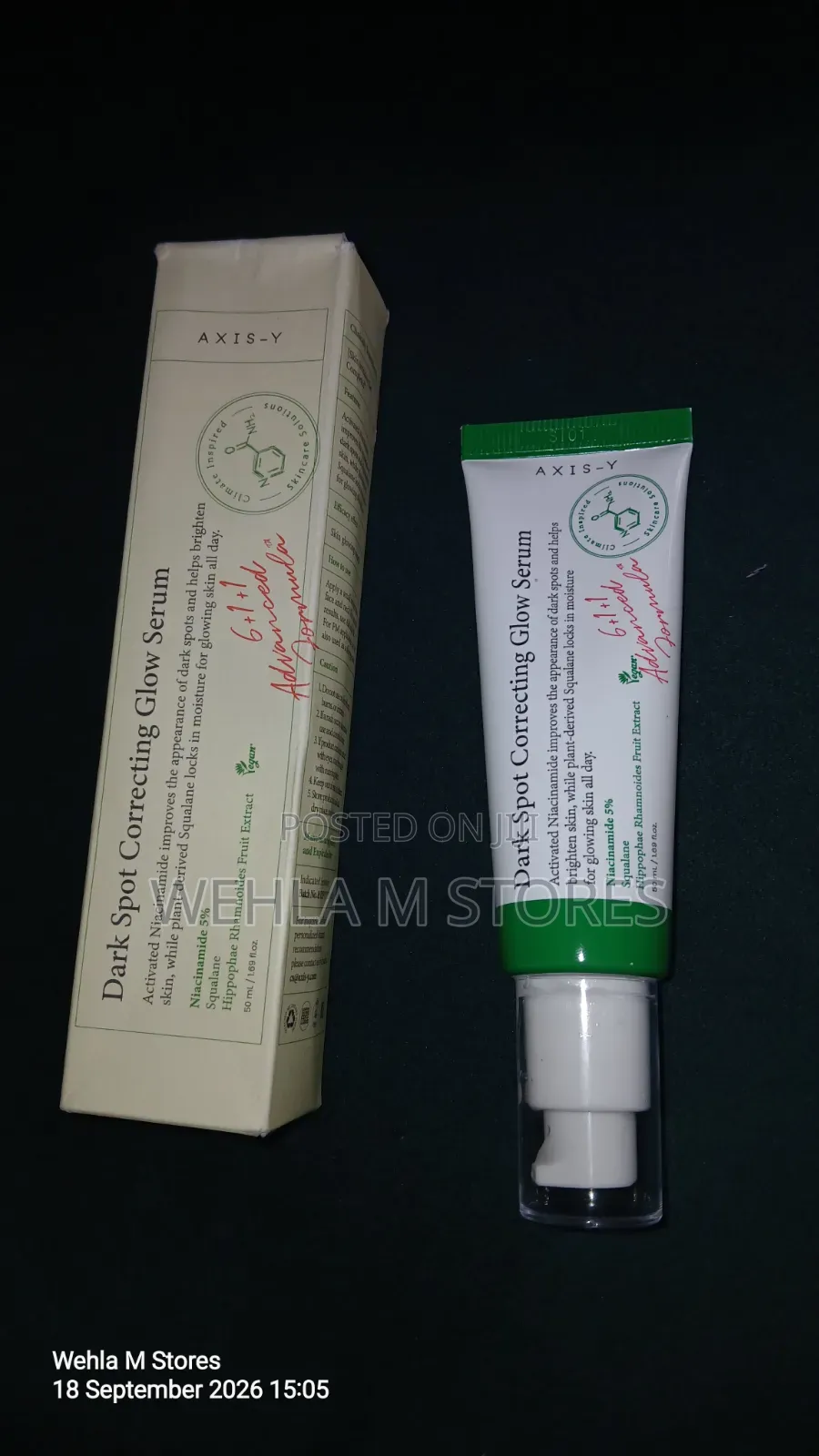 AXIS-Y Dark Spot Correcting Glow Serum (50ml / 1.69 Fl. Oz.)
