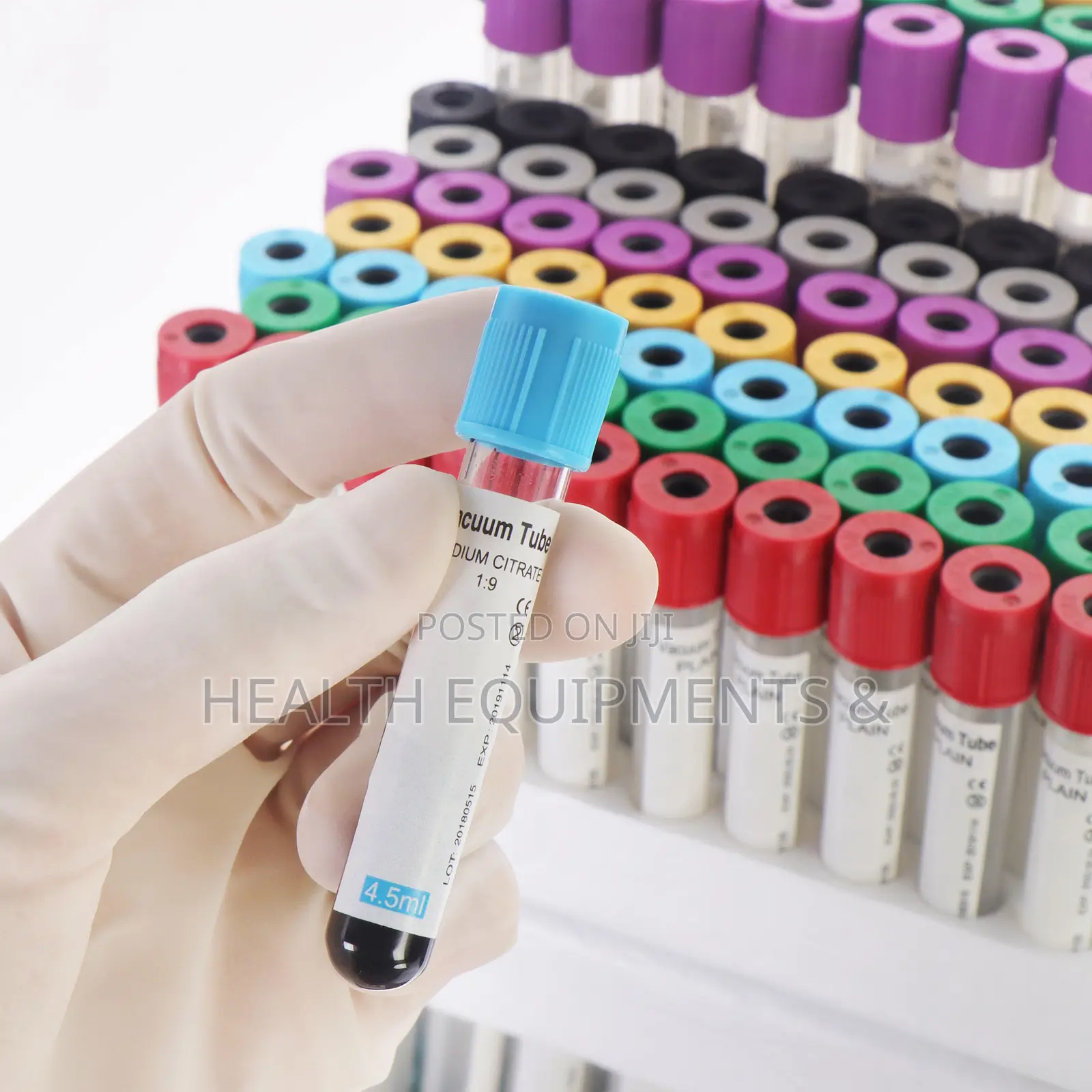 EDTA Blood Collection Tubes – Purple Top | Laboratory Tubes