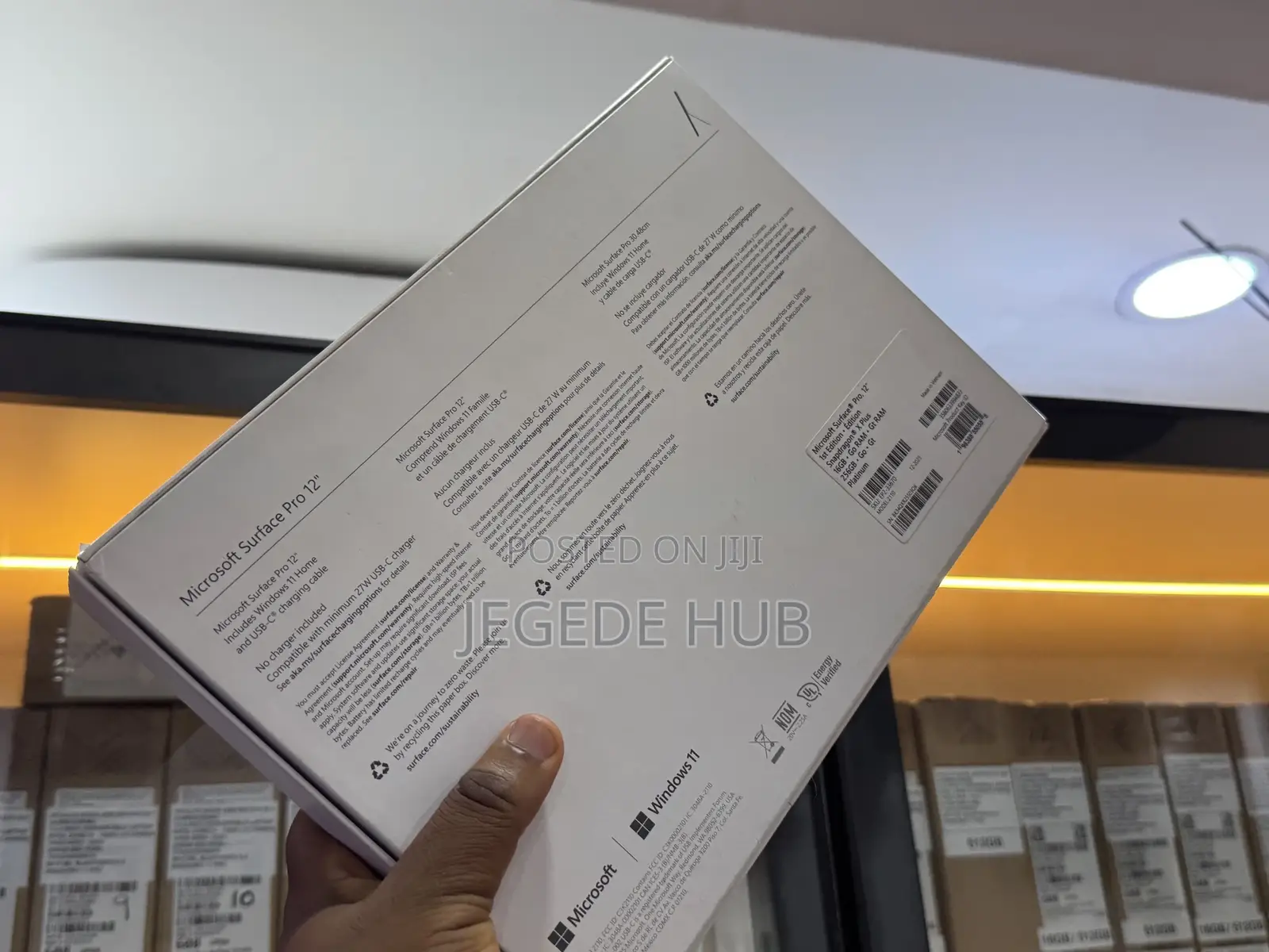 New Laptop Microsoft Surface Pro Copilot+ PC 12 16GB SSD 256GB