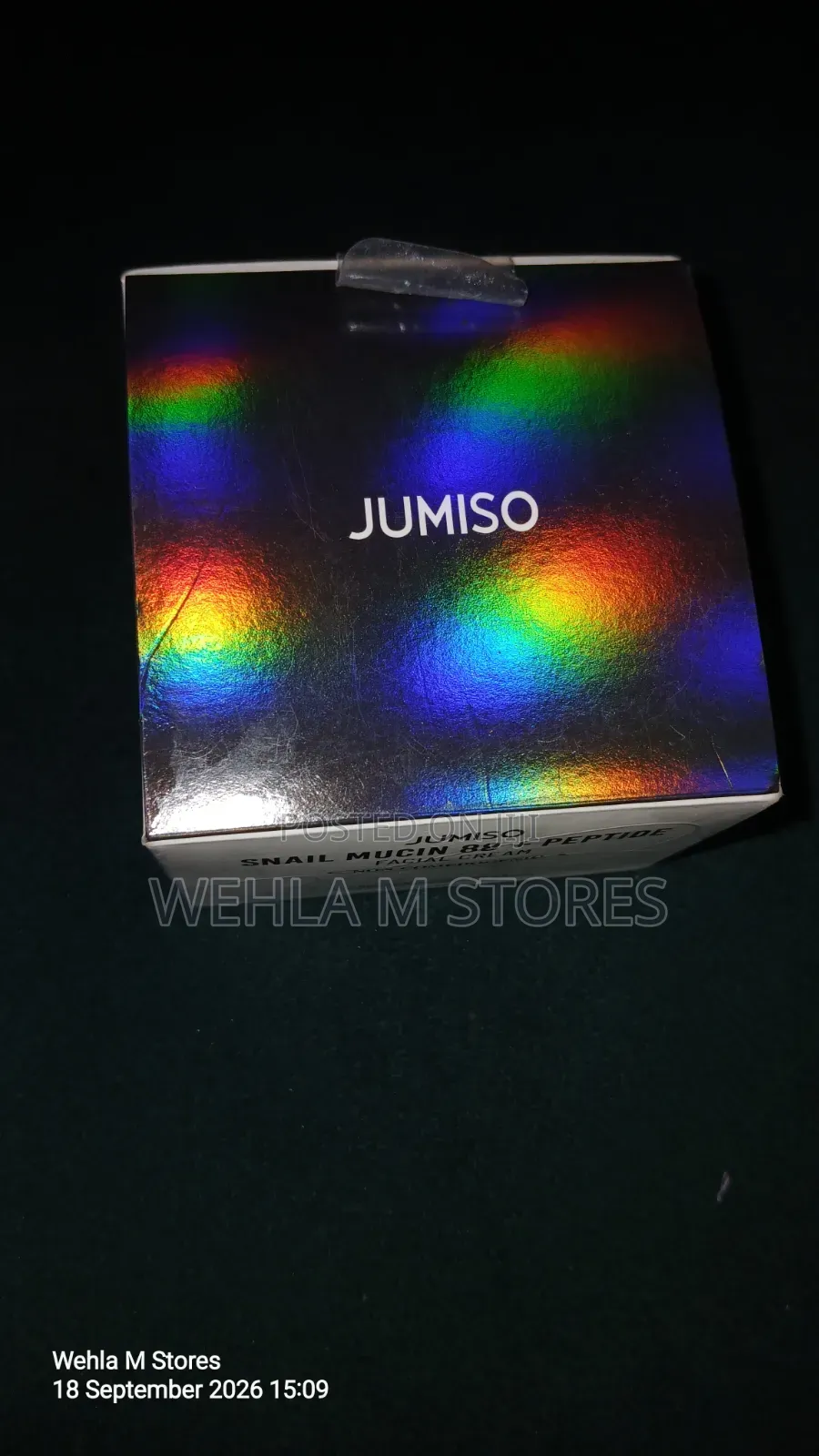 JUMISO Snail Mucin 88 + Peptide Facial Cream (100ml / 3.38 Fl. Oz.)