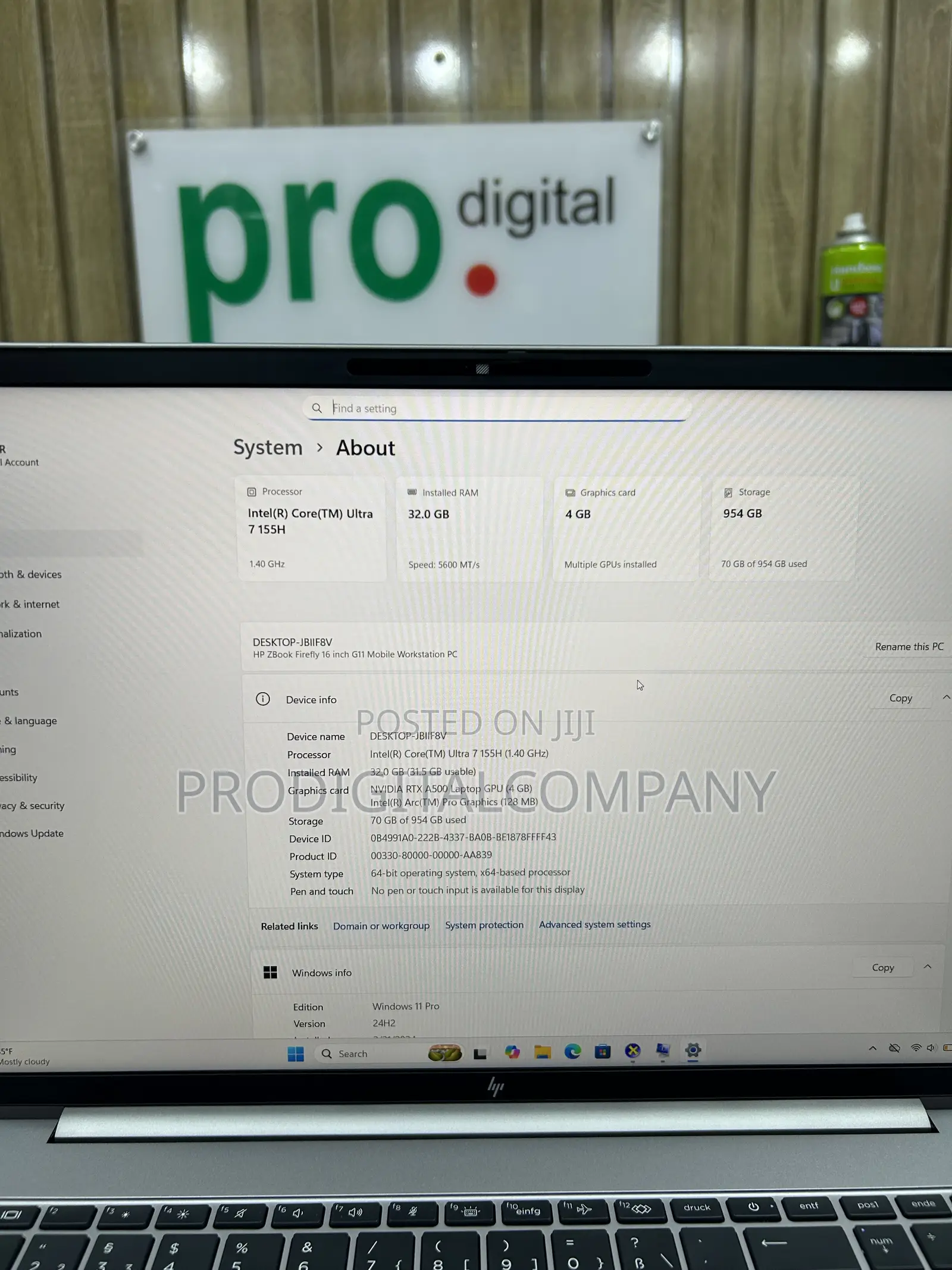 Laptop HP ZBook Firefly 16 G10 32GB Intel Core Ultra 7 SSD 1T