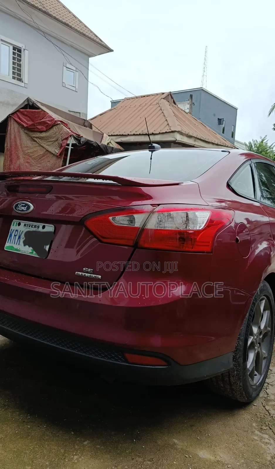 Ford Focus 2014 Red