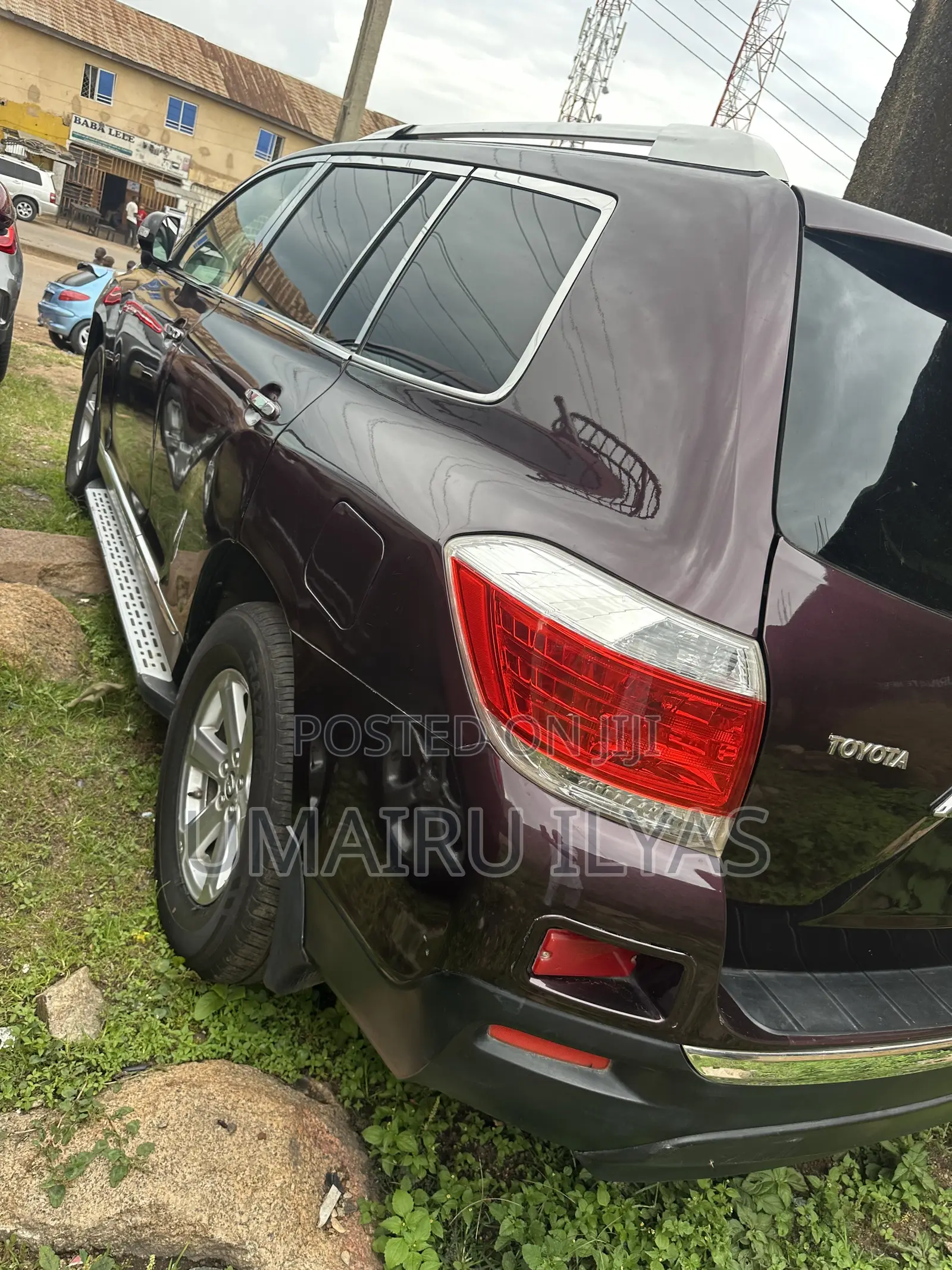 Toyota Highlander 2013 Maroon