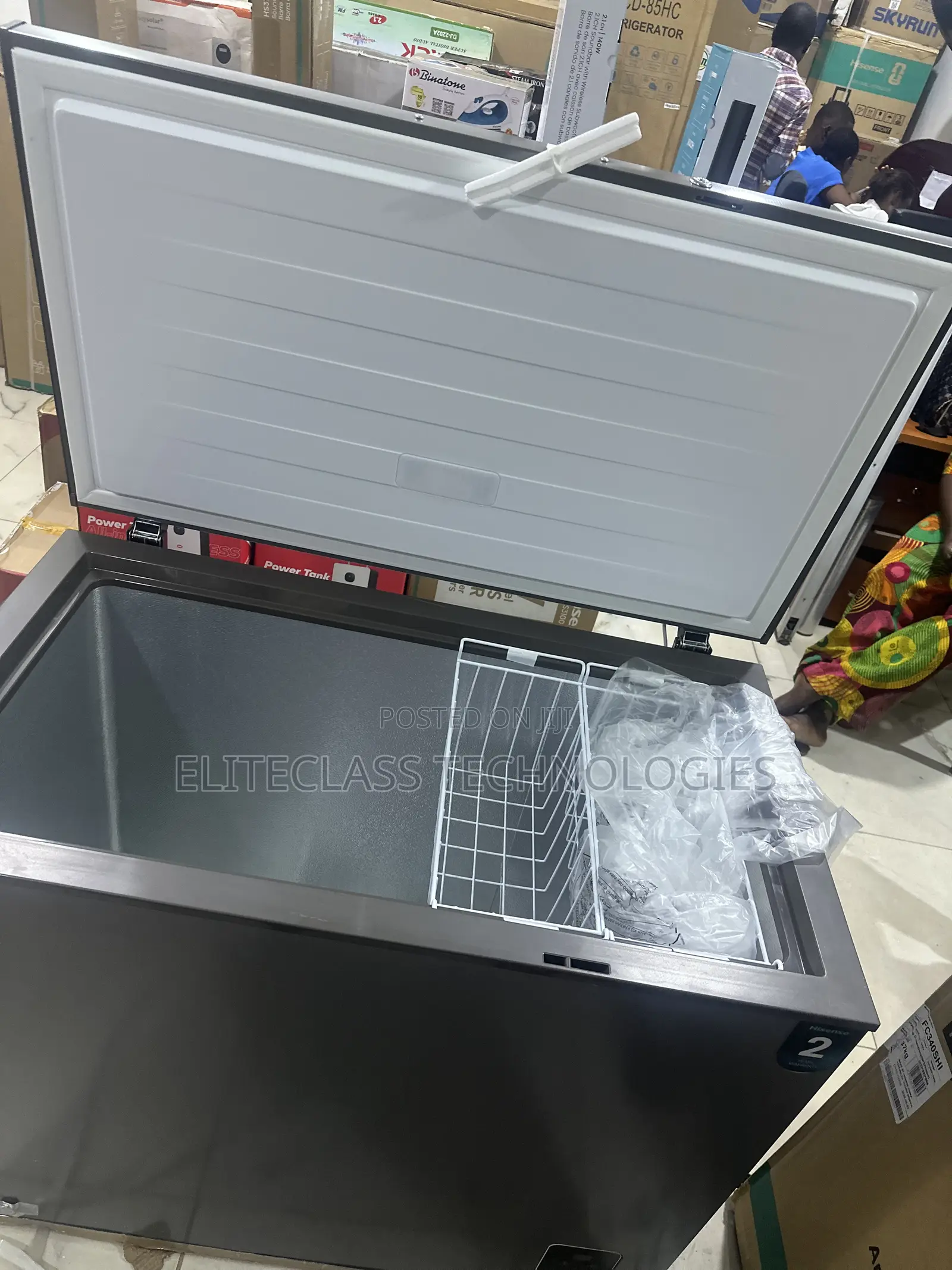 250 Litres Inverter Chest Freezer – Hisense FC340SHI