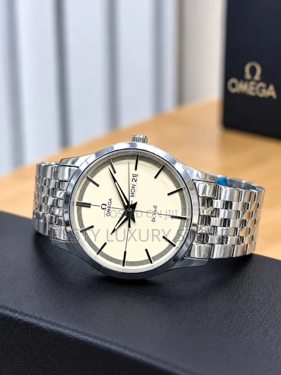 High Quality Luxury Omega Men Chain Wristwatch
