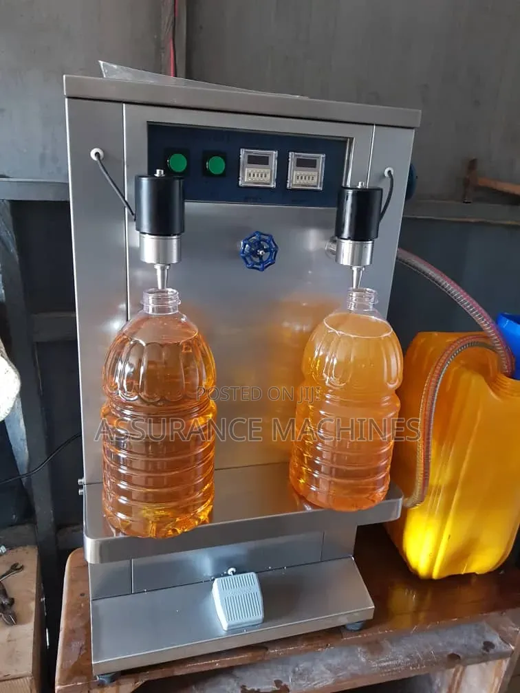 2 Nozzles Manuel Filling Machine